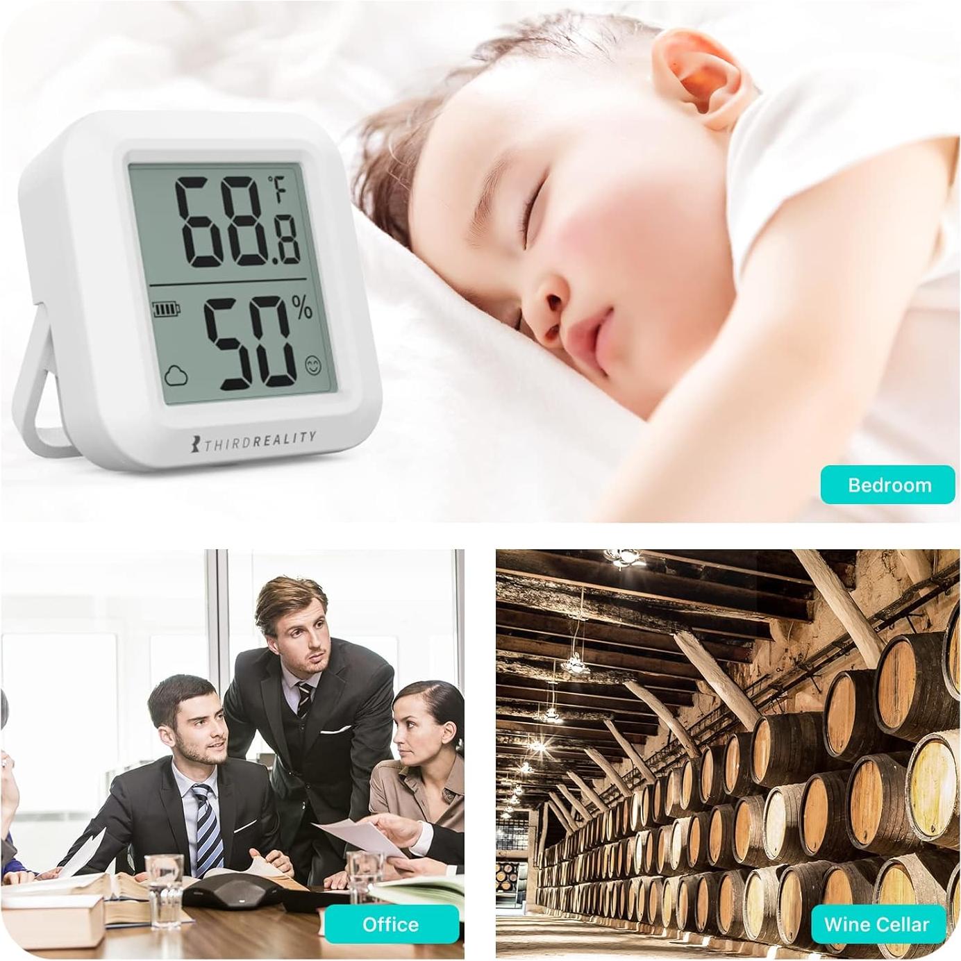 Sensor de Temperatura y Humedad Zigbee ThirdReality LCD