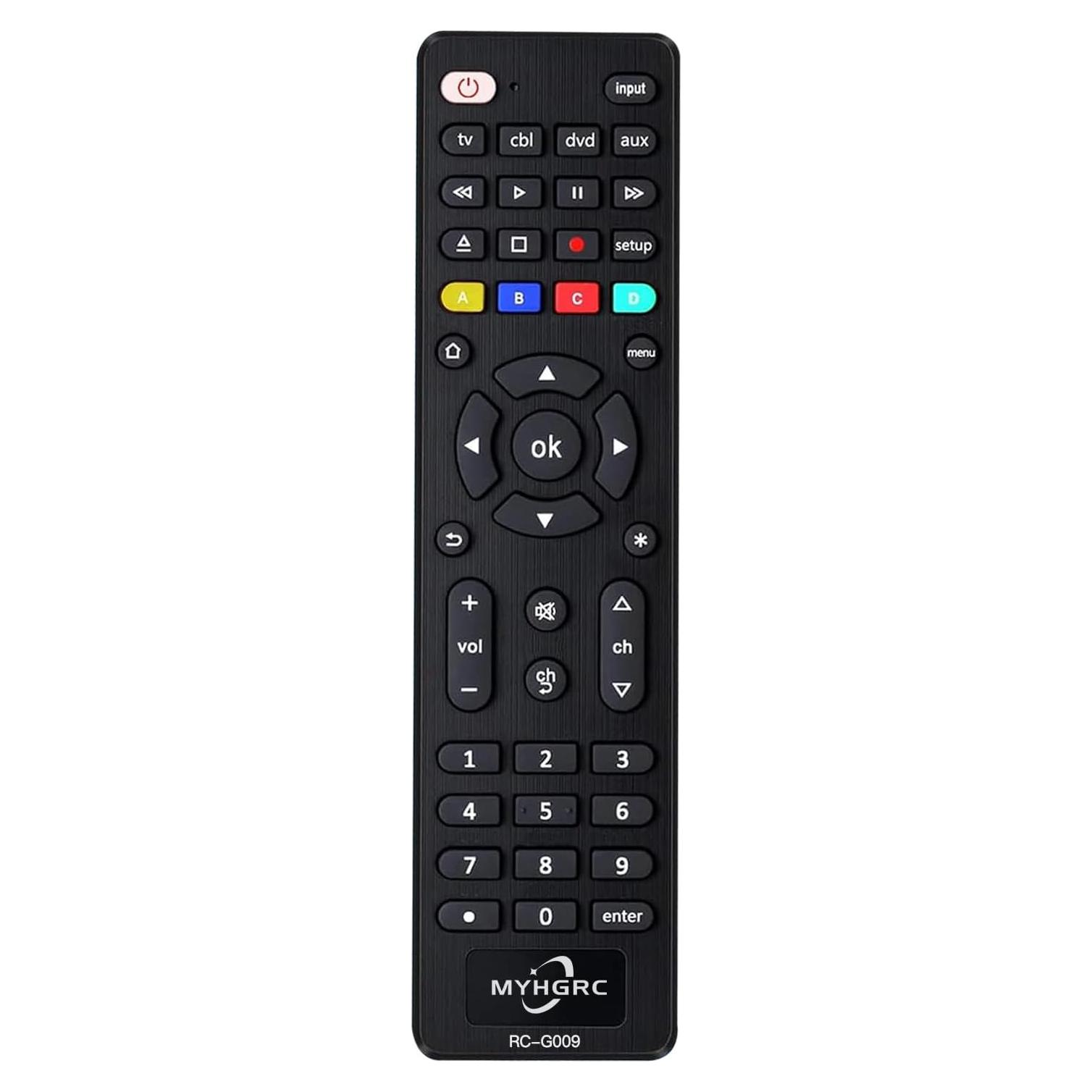 Control Remoto Universal MYHGRC 4 en 1 para TV y Audio
