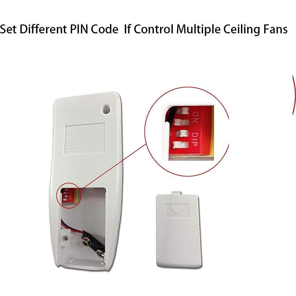 Kit Control Remoto Universal para Ventilador de Techo Smekitlly
