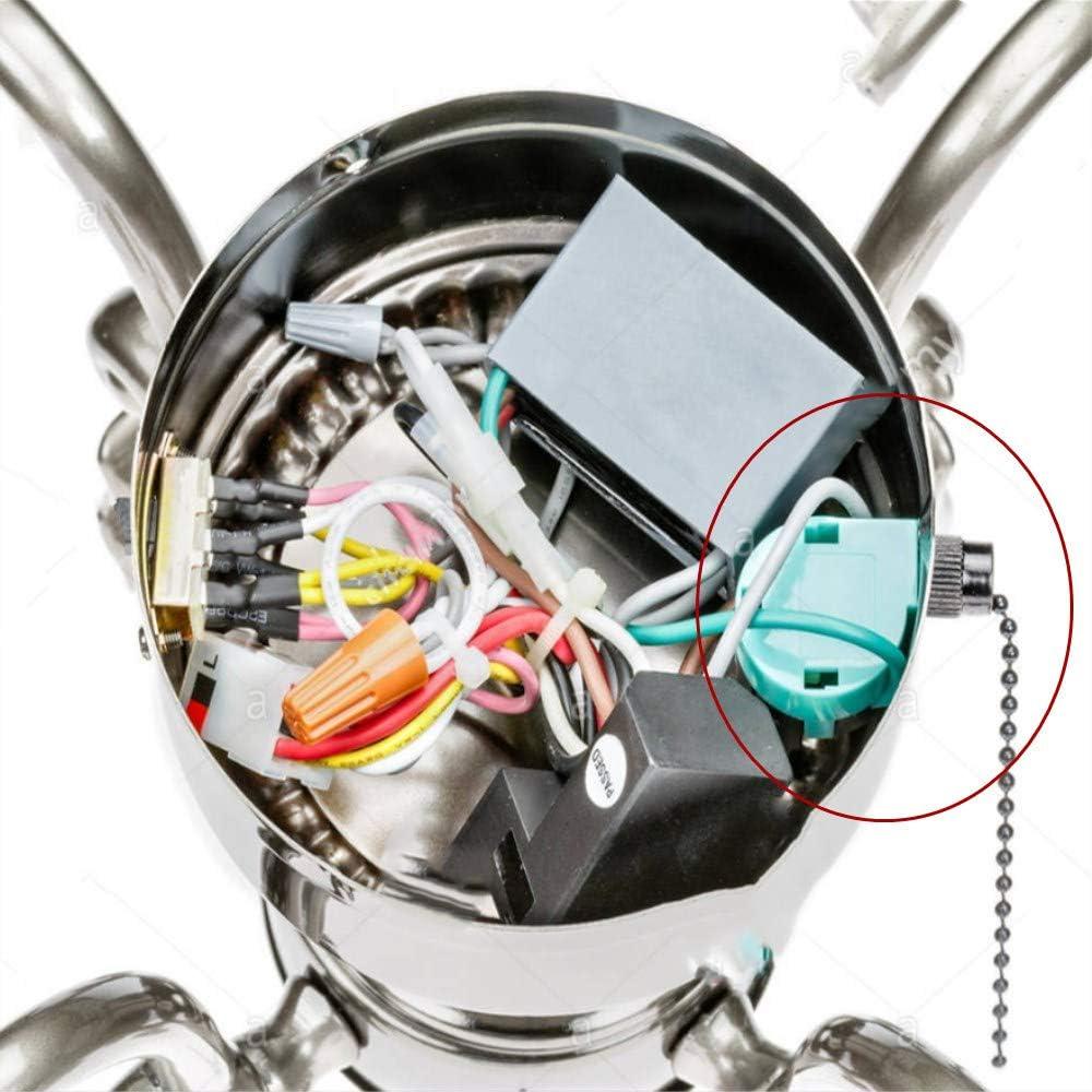 Interruptor de Ventilador de Techo 3 Velocidades DAYONE ZE-268S6