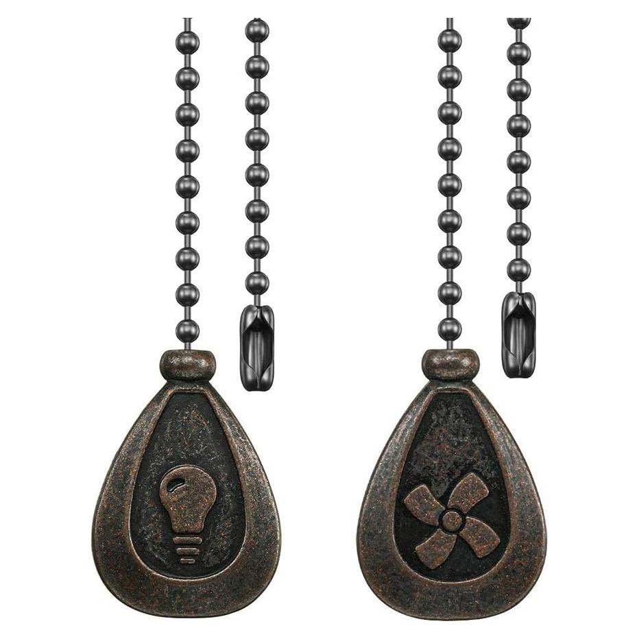 Juego de Cadenas de Tirar Dotlite para Ventilador de Techo 30.48cm