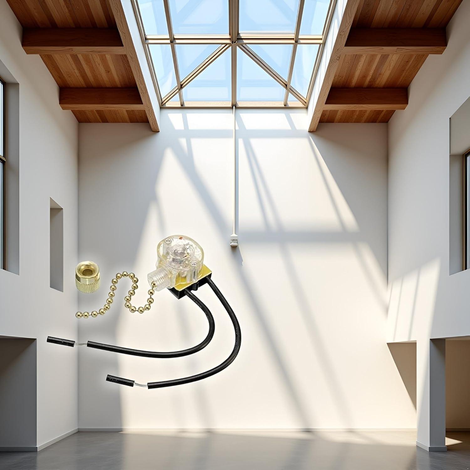 Cadena de Tirar de Reemplazo BWESOO para Ventilador de Techo