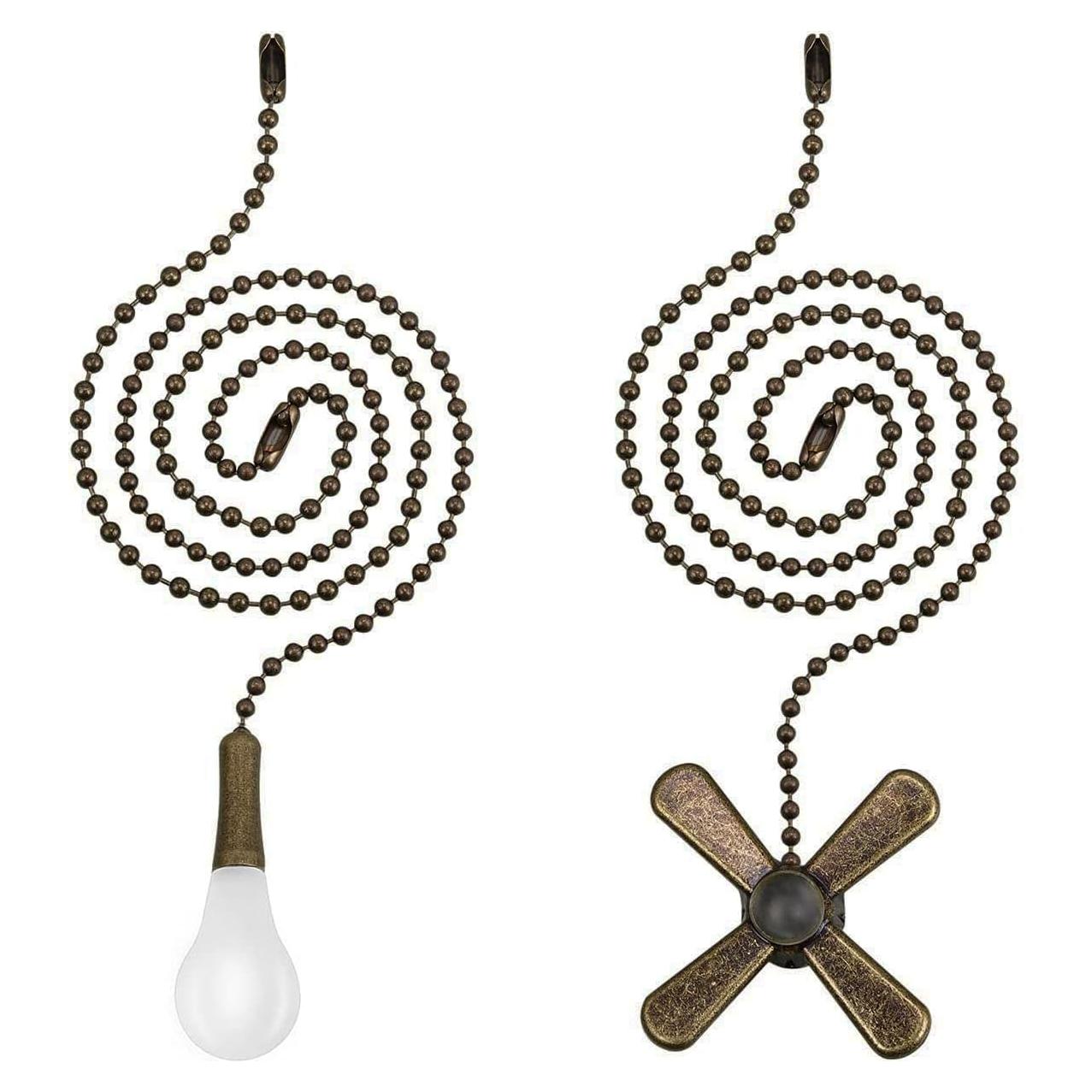 Extensor de cadena de tirón para ventilador de techo Antiguo