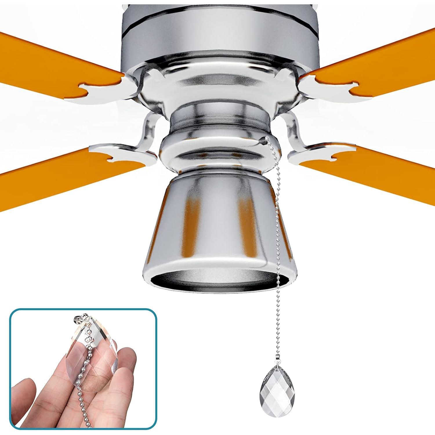 Cadenas de Tirar para Ventilador de Techo Lingtong 2PCS 55.88cm