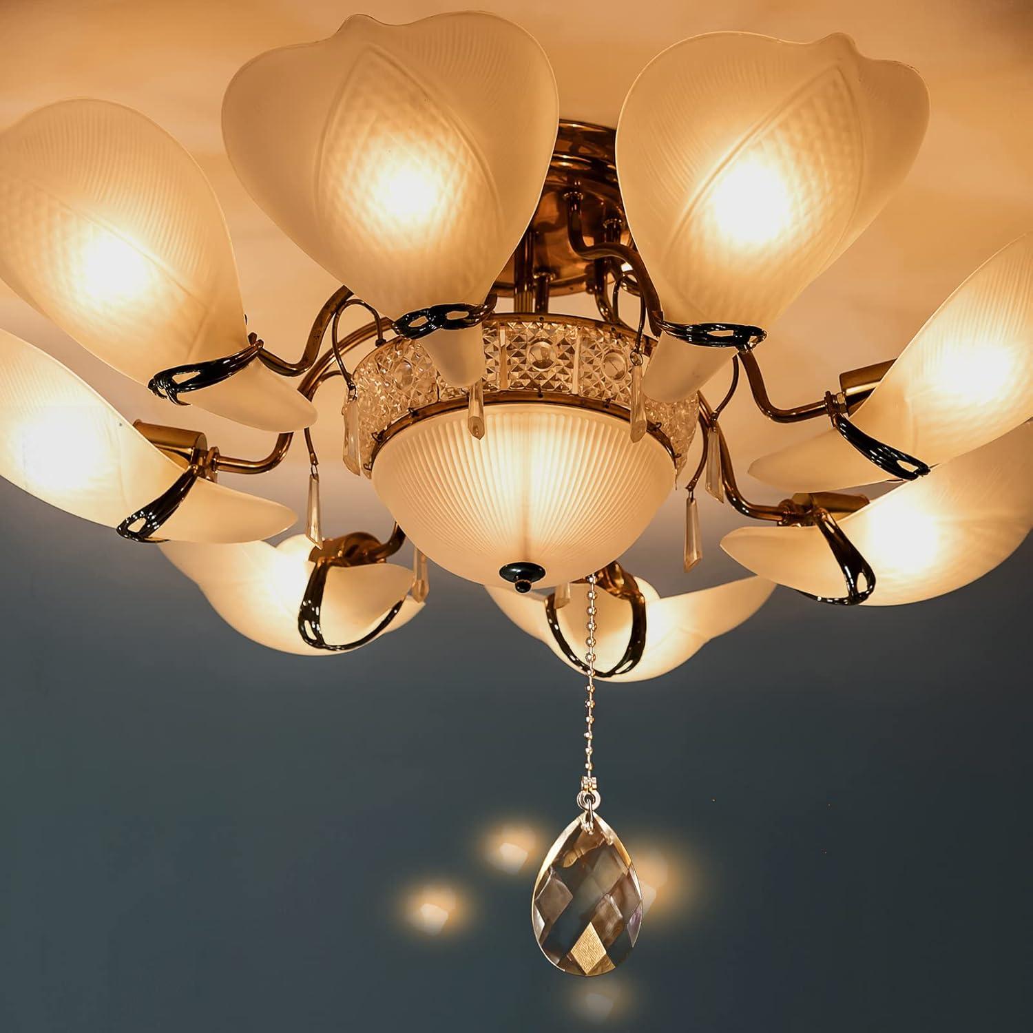 Cadenas de Tirar para Ventilador de Techo Lingtong 2PCS 55.88cm