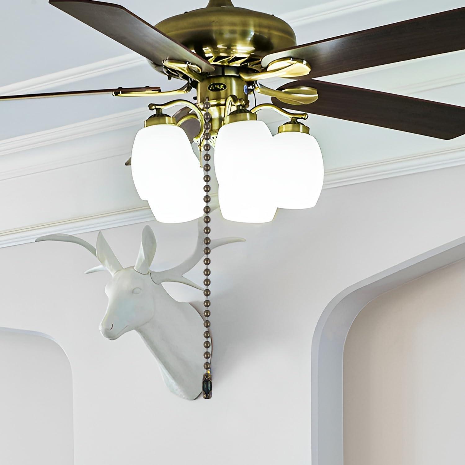 Cadena de Tirar para Ventilador de Techo Dotlite 304.8 cm Bronce