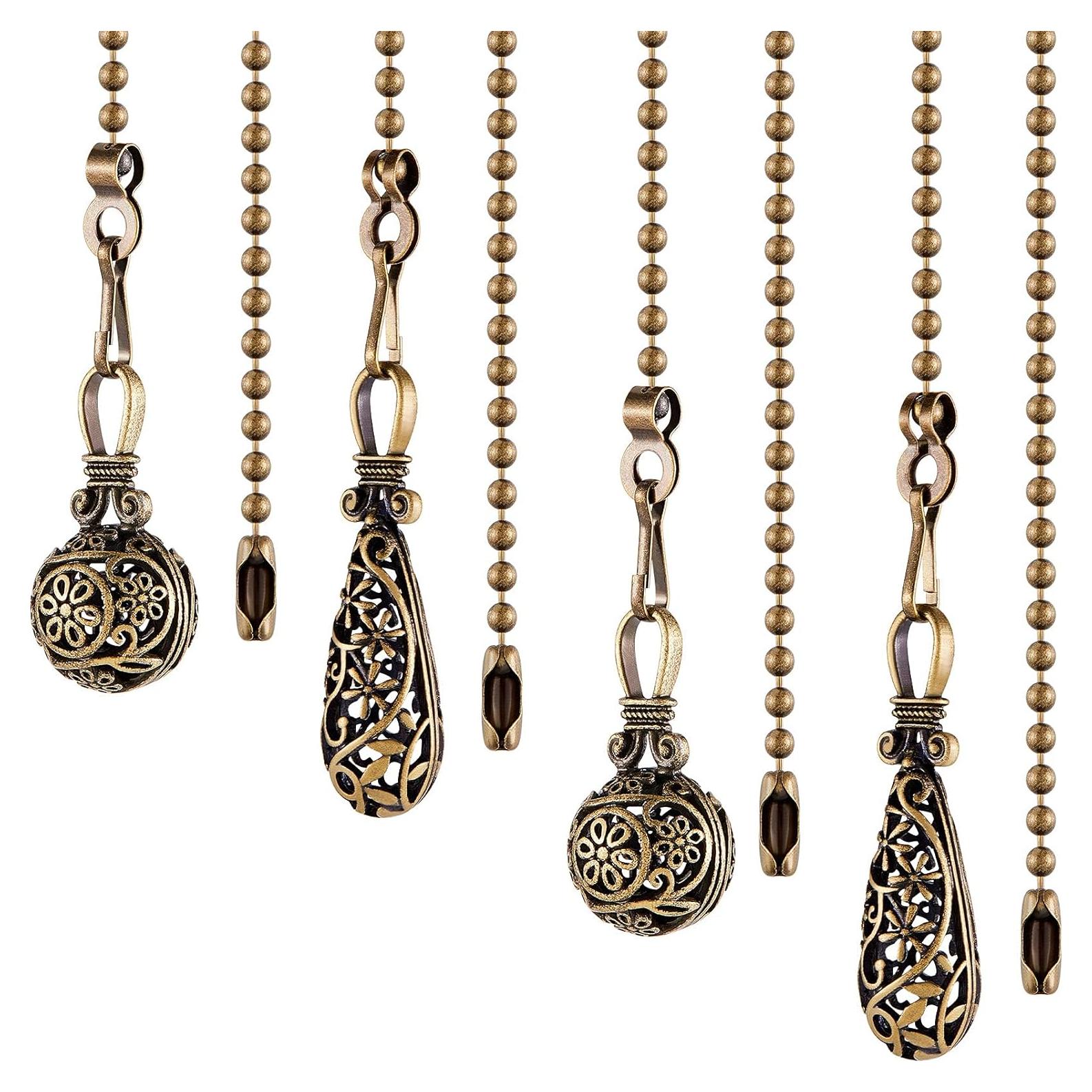 Cadena de Tirar Retro Yaomiao para Ventilador de Techo 33 cm