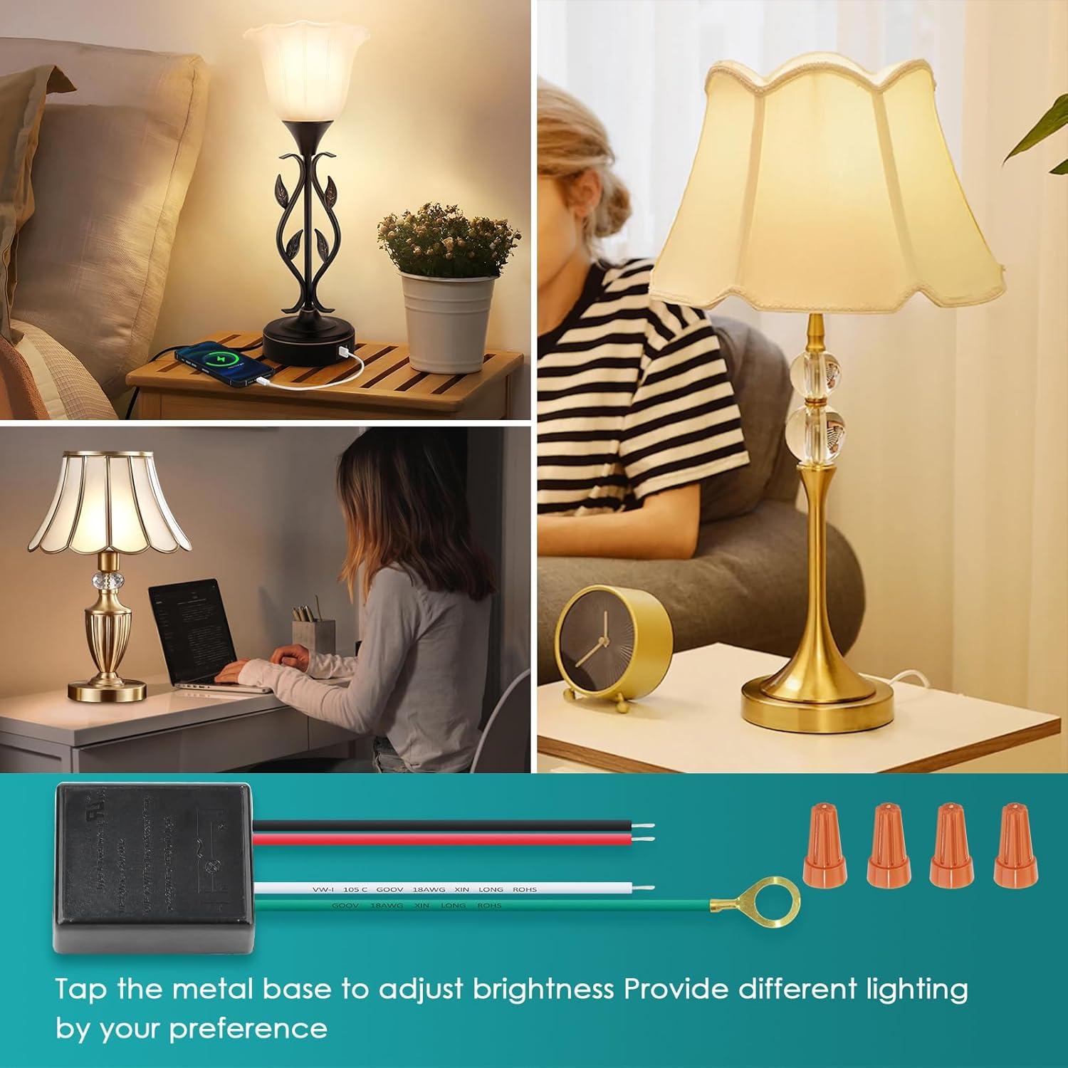 Interruptor Regulador Táctil 3 Vías TICOZE para Lámparas LED