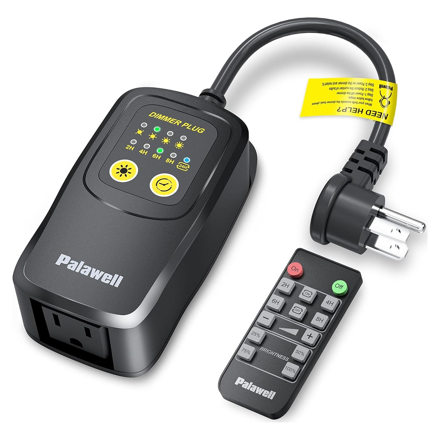 Atenuador Exterior Palawell 560W IP65 con Control Remoto