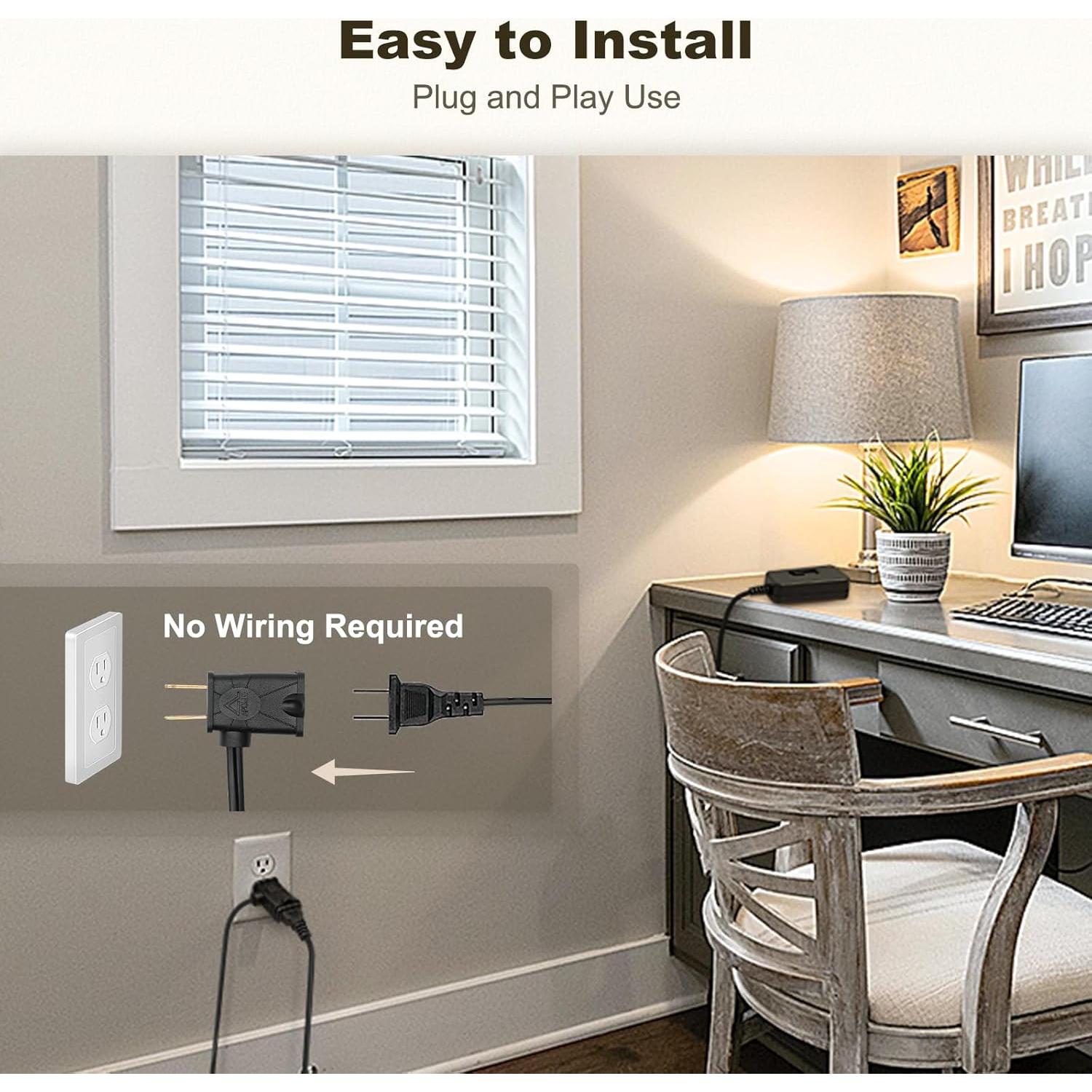 Regulador de Luz DiCUNO para Lámparas 100W LED y 300W Incandescentes