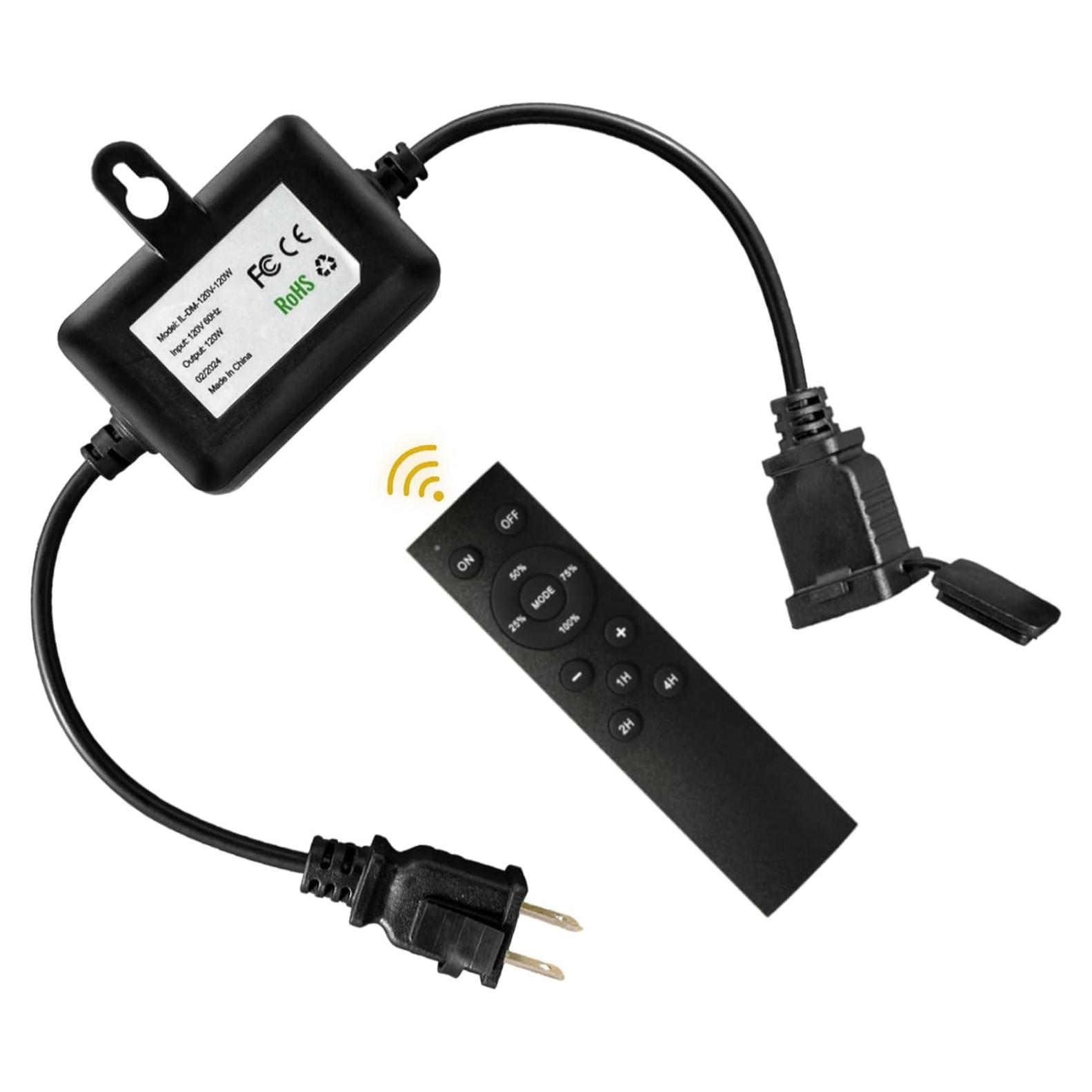 Controlador Remoto 120W Meidaoduo con Temporizador para Luces