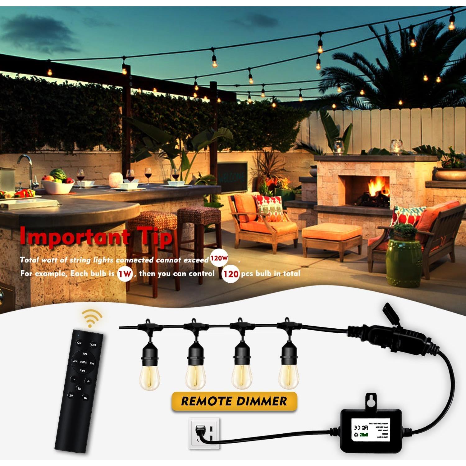 Controlador Remoto 120W Meidaoduo con Temporizador para Luces