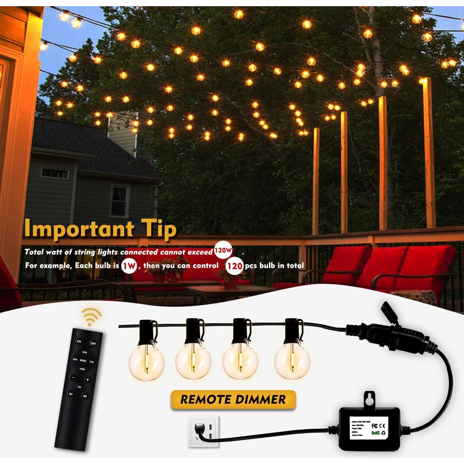 Controlador Remoto 120W Meidaoduo con Temporizador para Luces