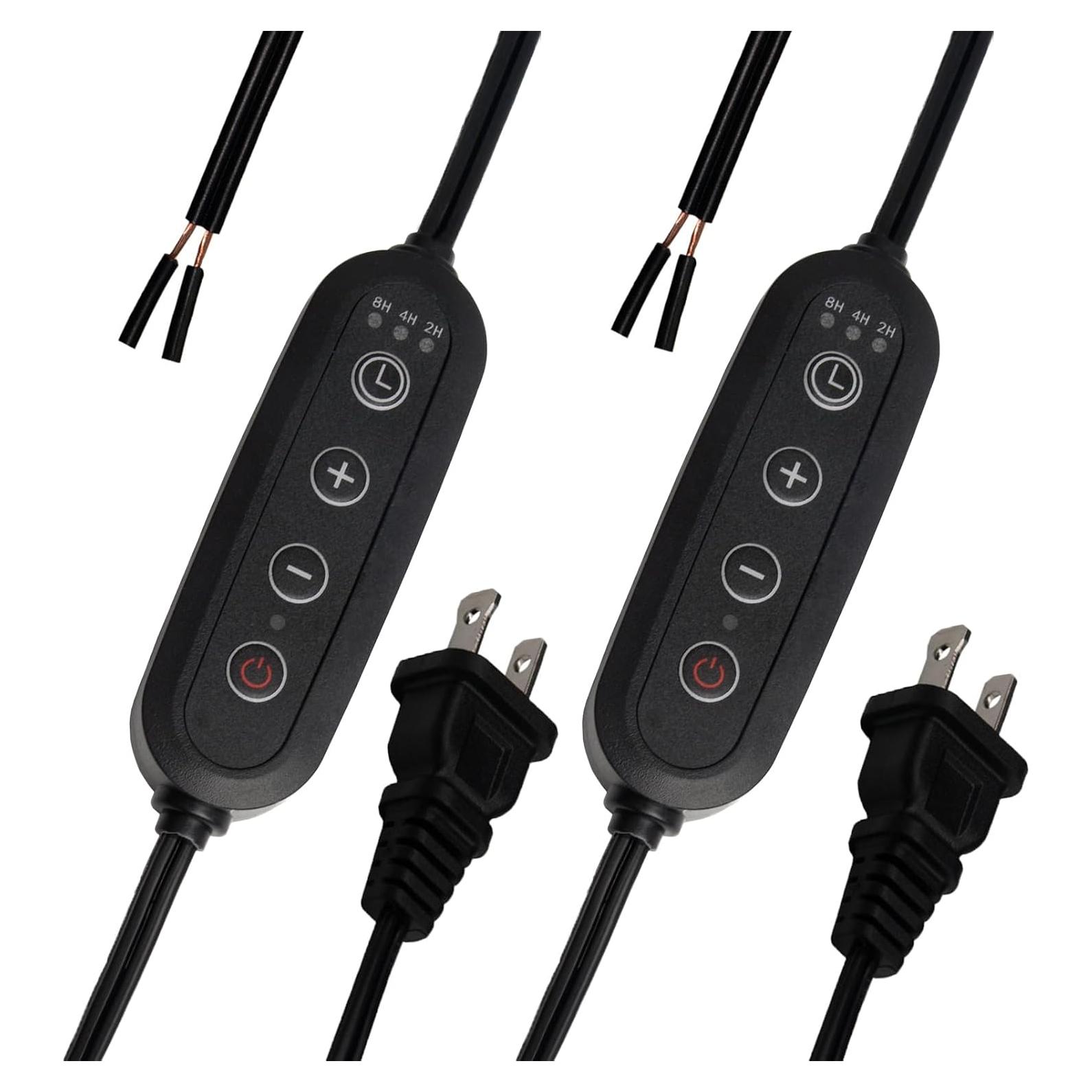 2 Pack Interruptor Regulador Temporizado 1.8m DD BEST 100W