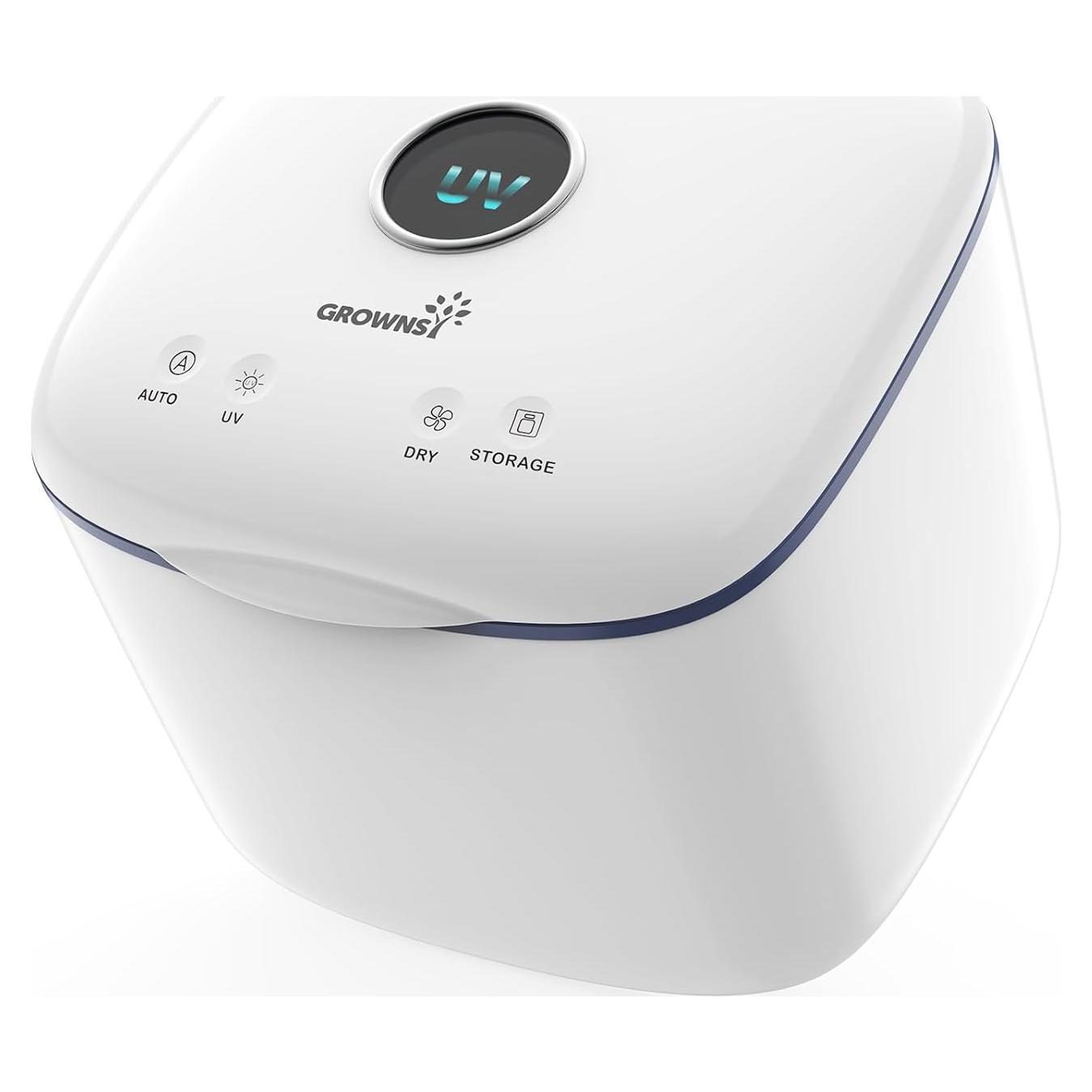 GROWNSY Caja Desinfectante UV 4 en 1 para Biberones y Más