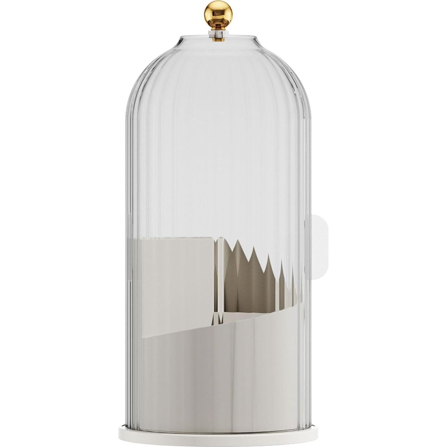 Soporte para Brochas de Maquillaje YOOLENS 360° Rotativo Transparente