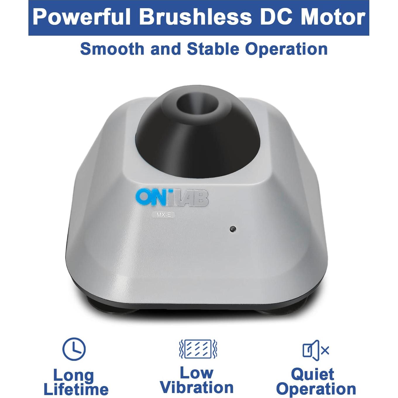 Mezclador Vortex Mini DLAB MX-E para Laboratorio 3000 rpm