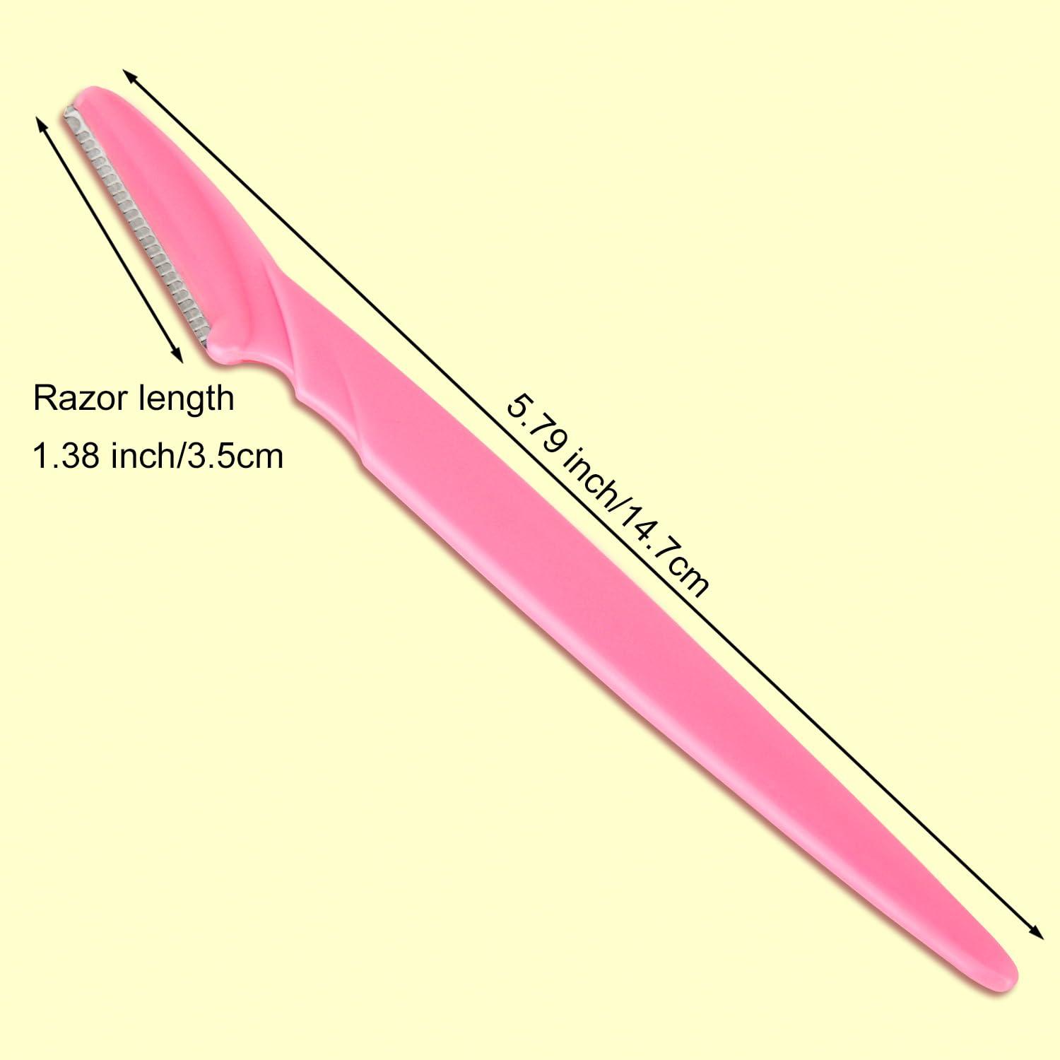 66 Cuchillas de Cejas y Afeitadora Facial Colovis - Seguras y Multifuncionales