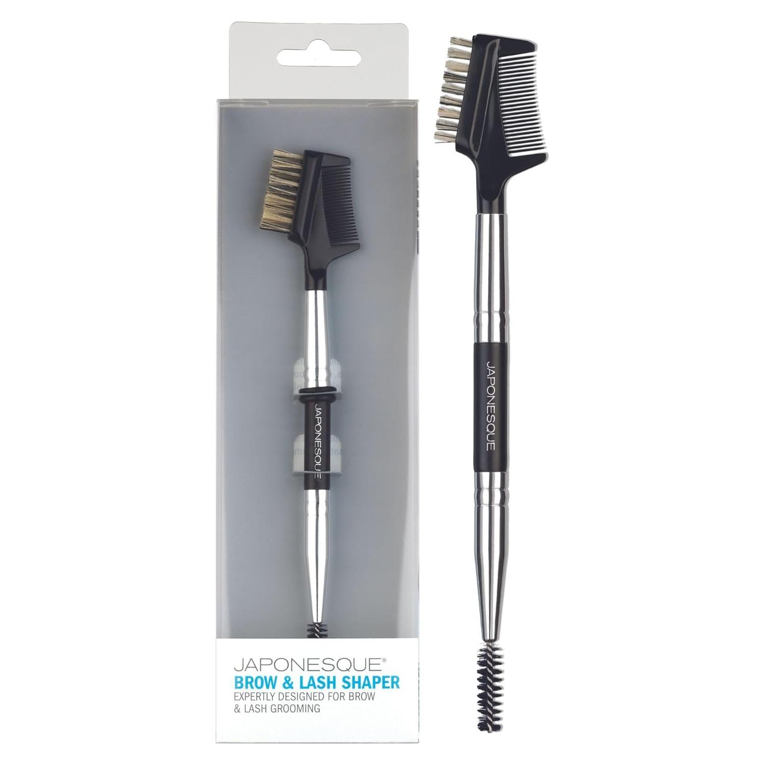 Formador de Cejas y Pestañas JAPONESQUE con 3 Cepillos