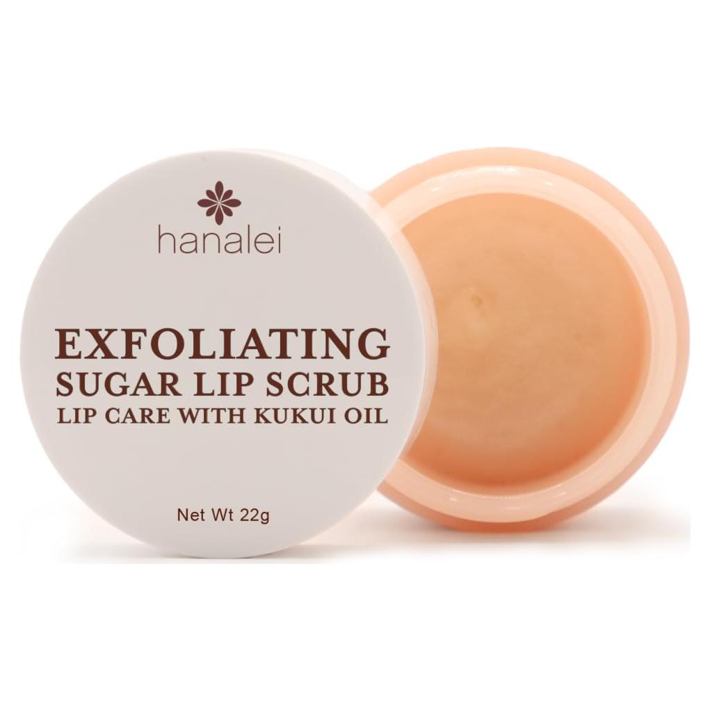 Exfoliante de Labios Vegano Hanalei - Azúcar de Caña Hawaiano 22g