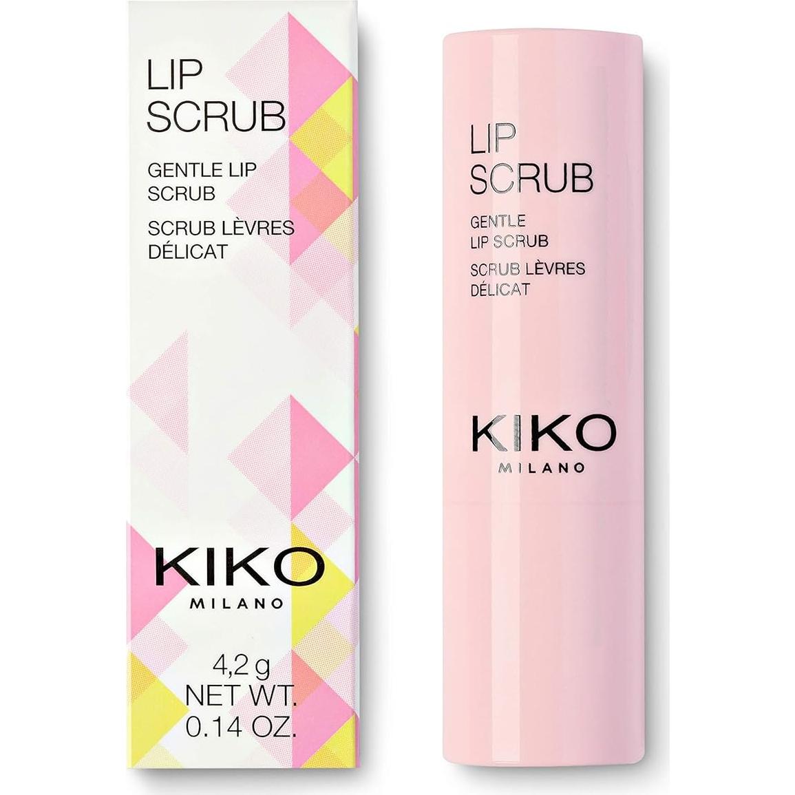 Exfoliante Labial Suave KIKO Milano - 4.25g - Dermatológicamente Probado