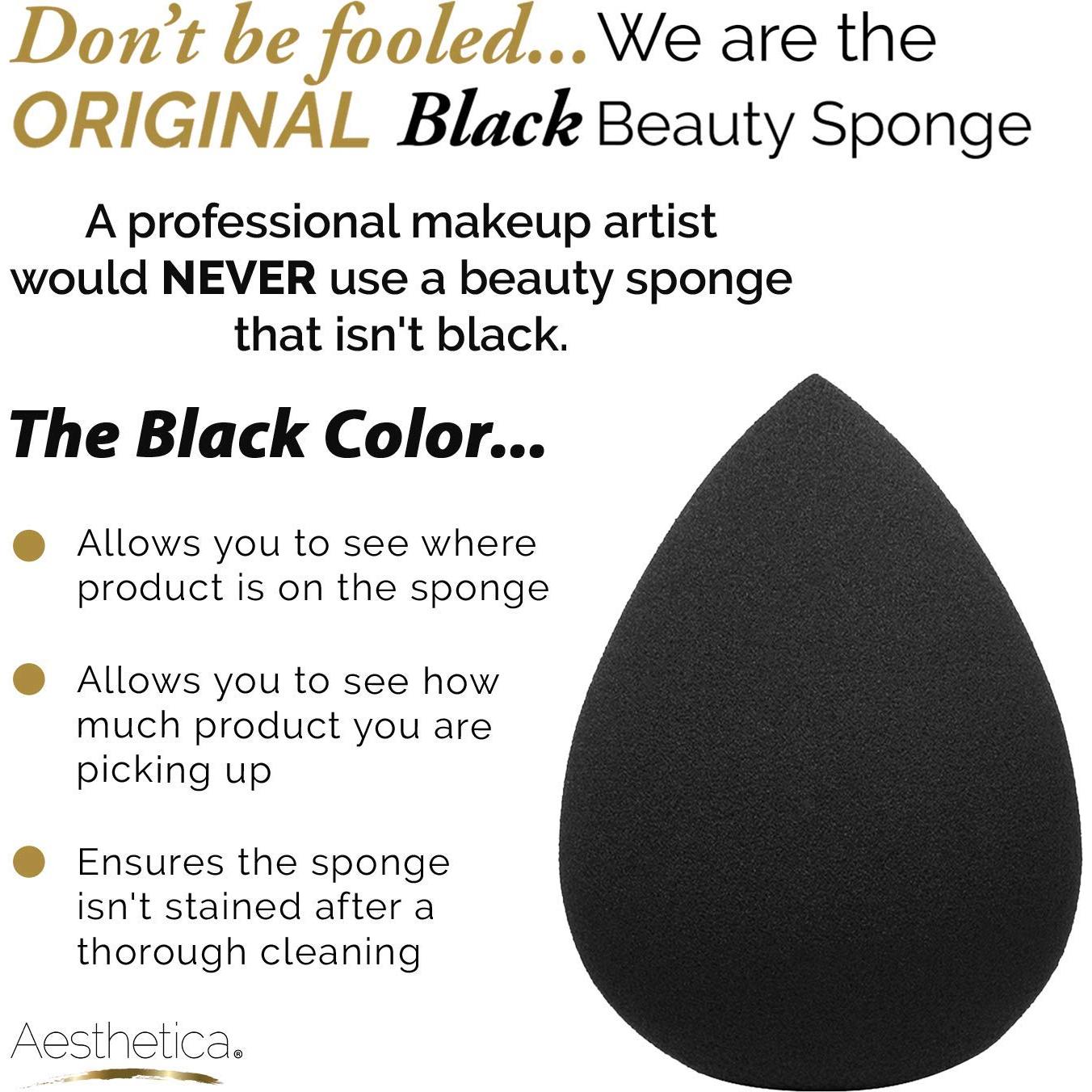 Esponja de Maquillaje Aesthetica - Vegana y Libre de Láttex (2 Pack)