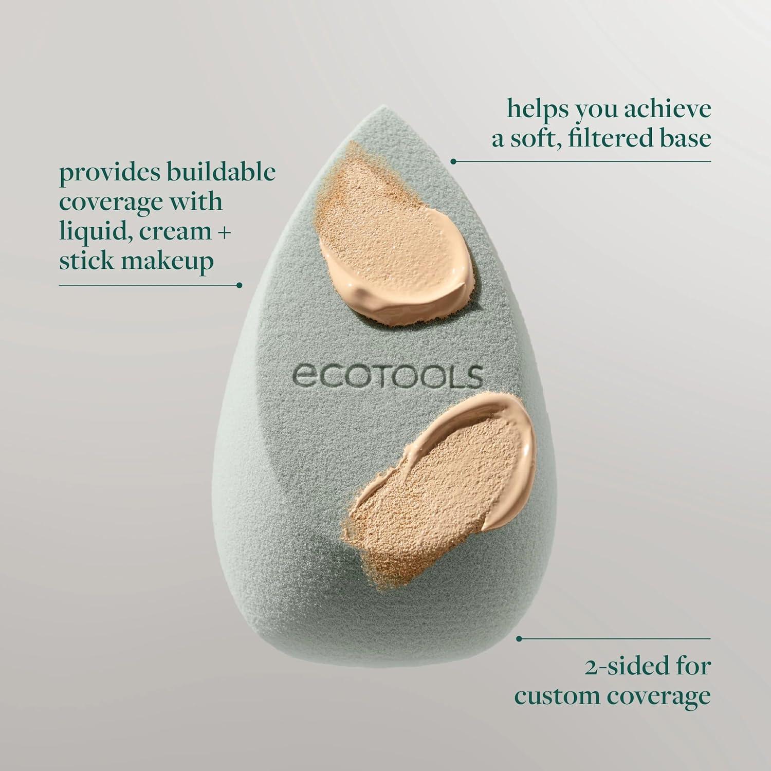 Esponja de Maquillaje EcoTools Blurring Blender 1 Cuenta Verde