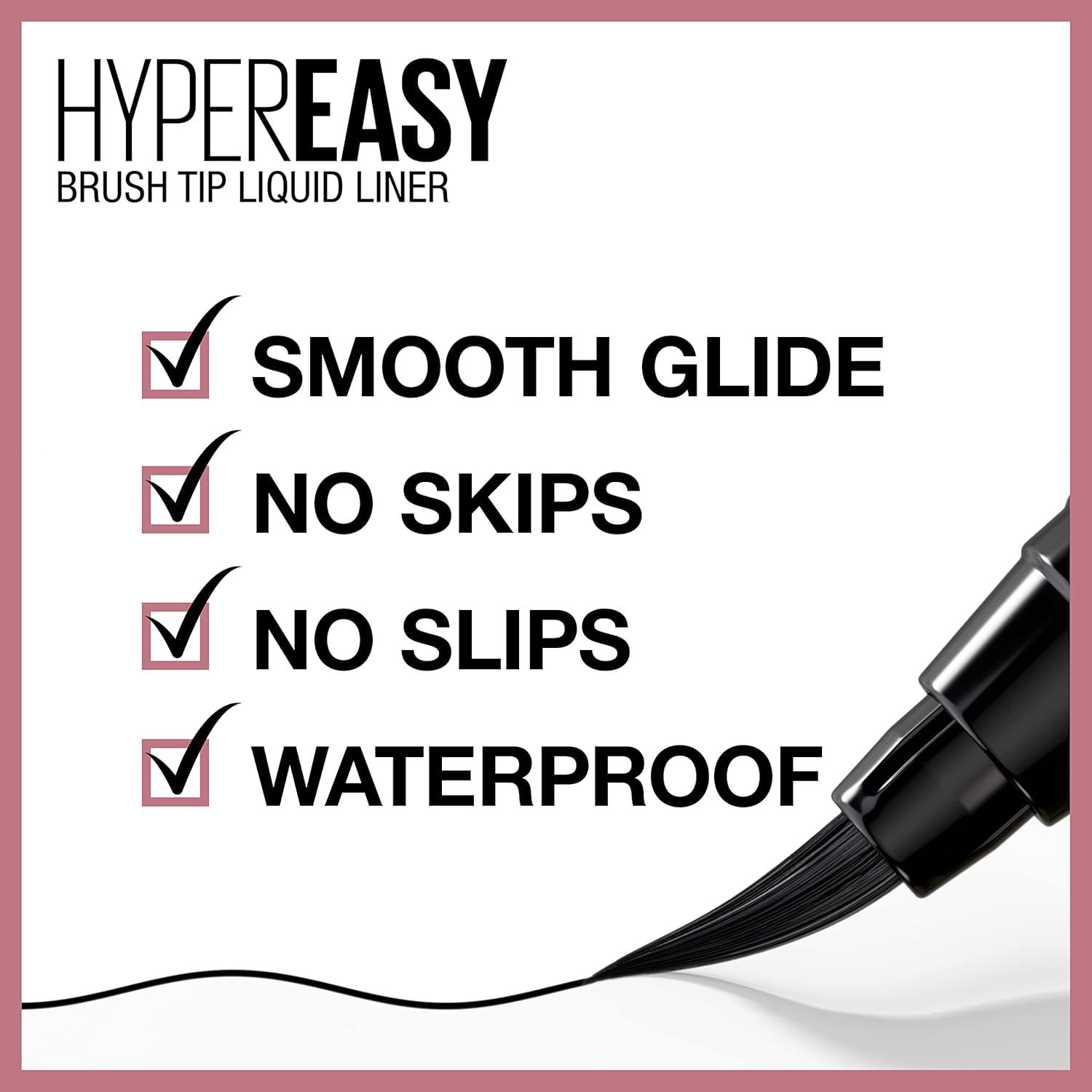 Delineador Líquido Maybelline Hyper Easy Negro Intenso 0.53 ml
