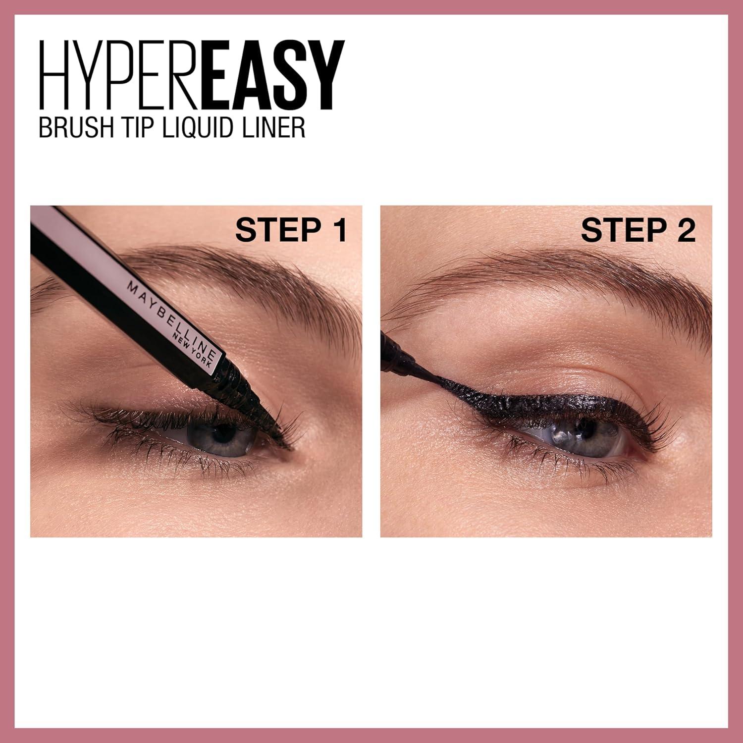 Delineador Líquido Maybelline Hyper Easy Negro Intenso 0.53 ml
