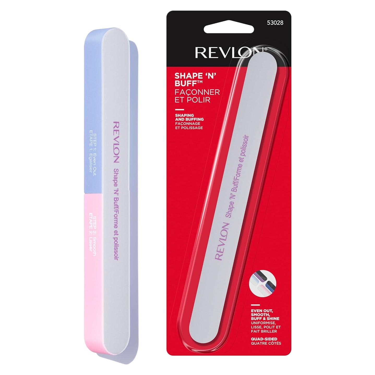 Bloque de Pulido de Uñas Revlon Shape 'N' Buff 20.64cm