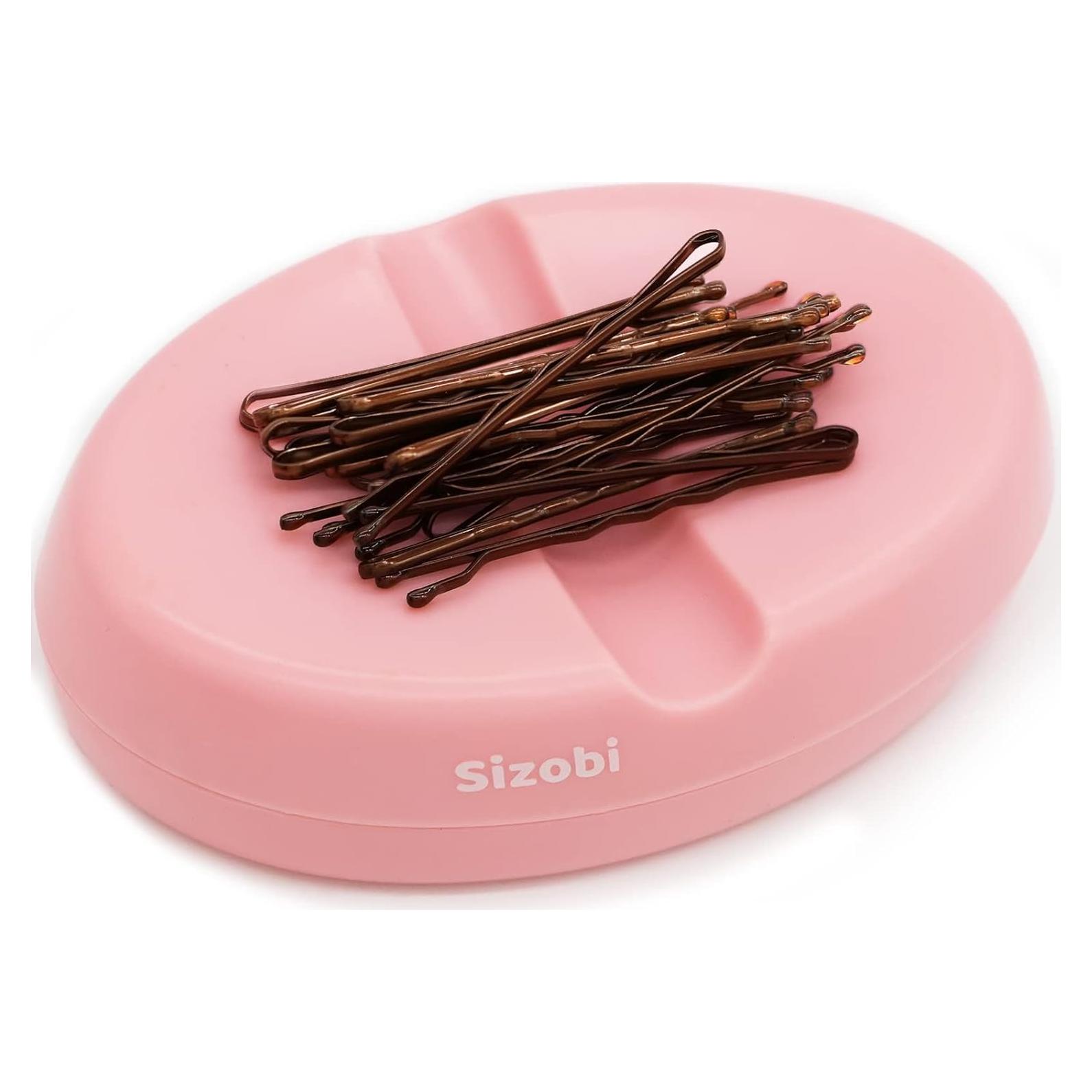 Sujeta Pinzas Magnético Sizobi Rosa - Organizador Multifuncional