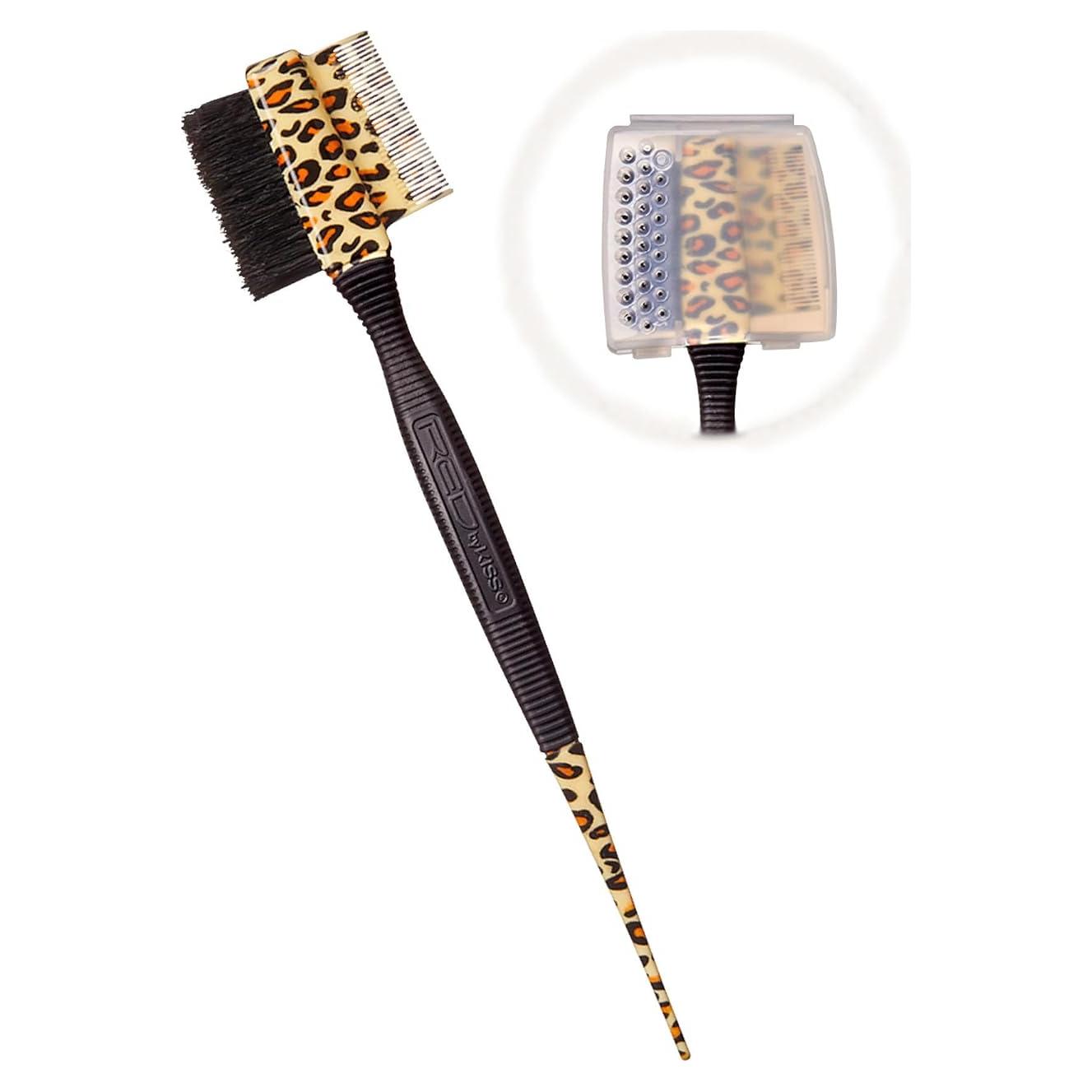 Cepillo de Bordes 3-en-1 Red by Kiss con Estuche - Jabalí