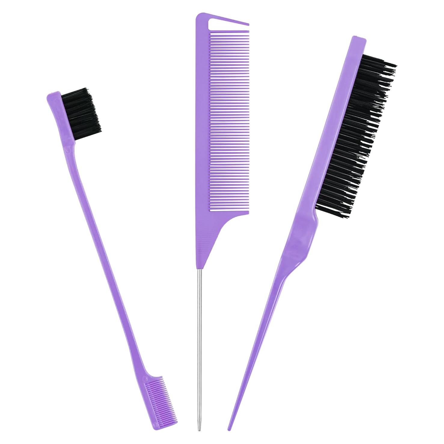 Juego de 3 Peines para Estilizar Cabello Suphouse - Herramientas de Peinado