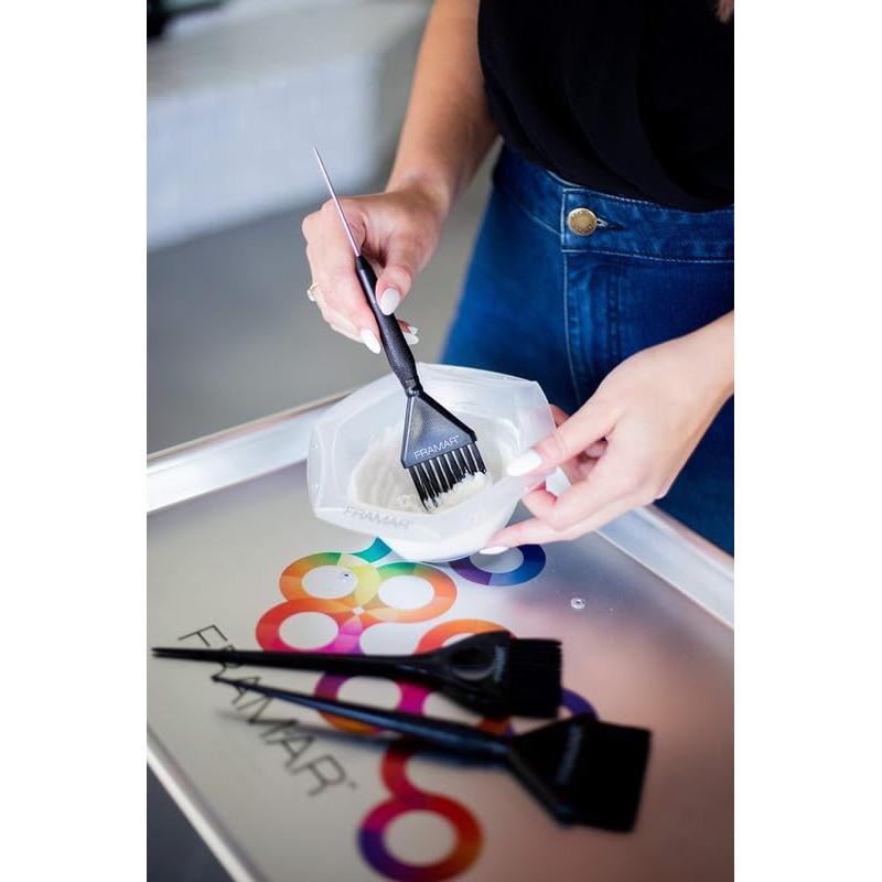 Juego de Brochas para Color de Cabello Framar - 3 Piezas