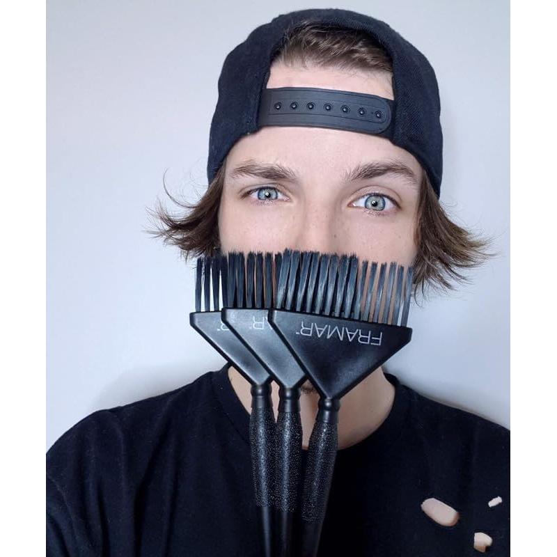 Juego de Brochas para Color de Cabello Framar - 3 Piezas