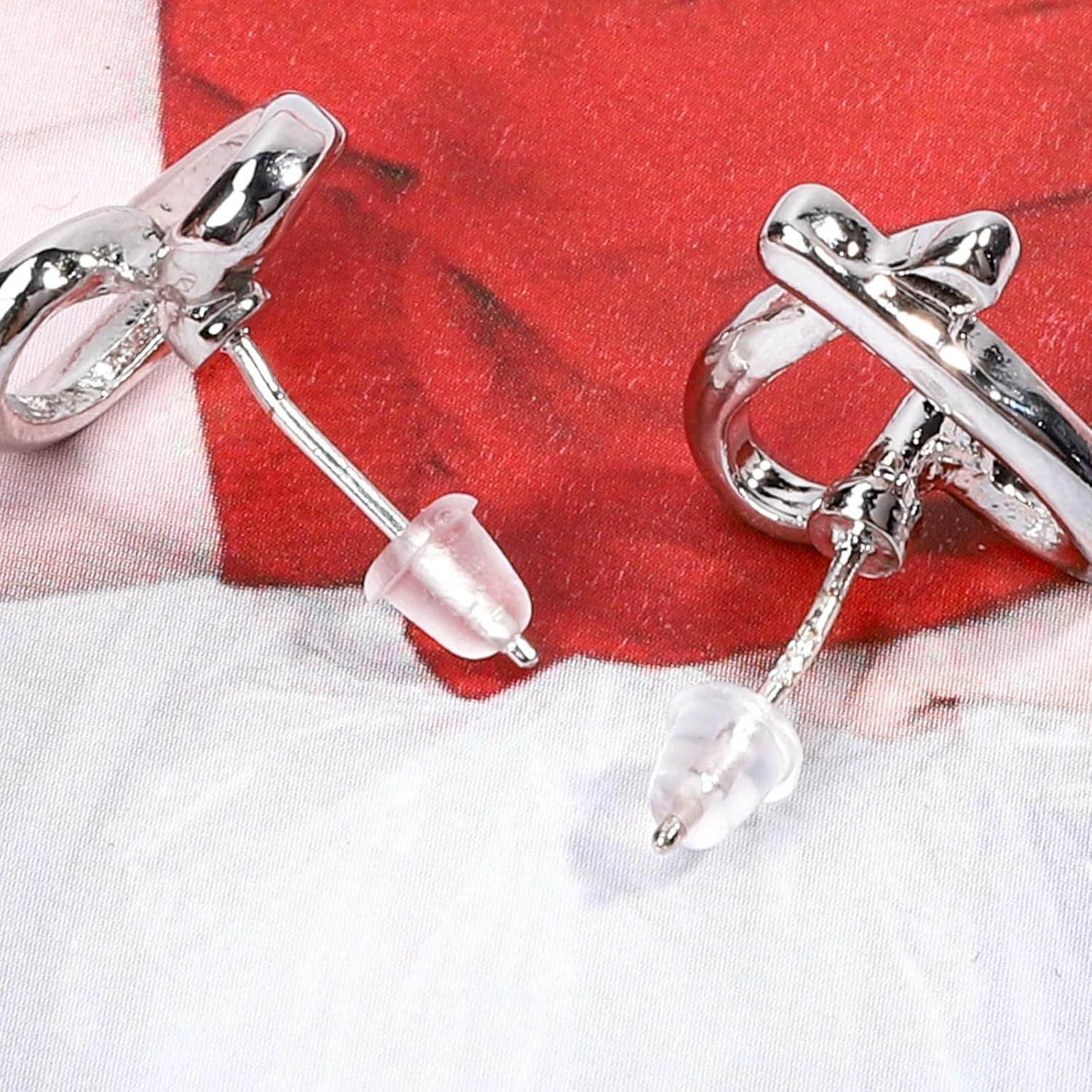 Respaldos de Aretes de Silicona Hipoalergénicos Hulubo 100 Pcs