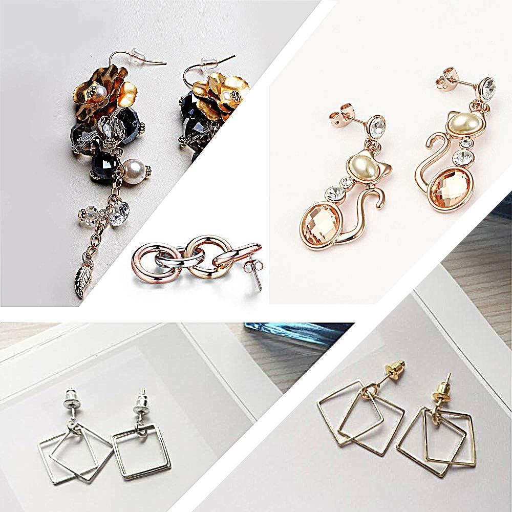 Kit de Respaldos de Aretes Vivixin 1080pcs Multicolor