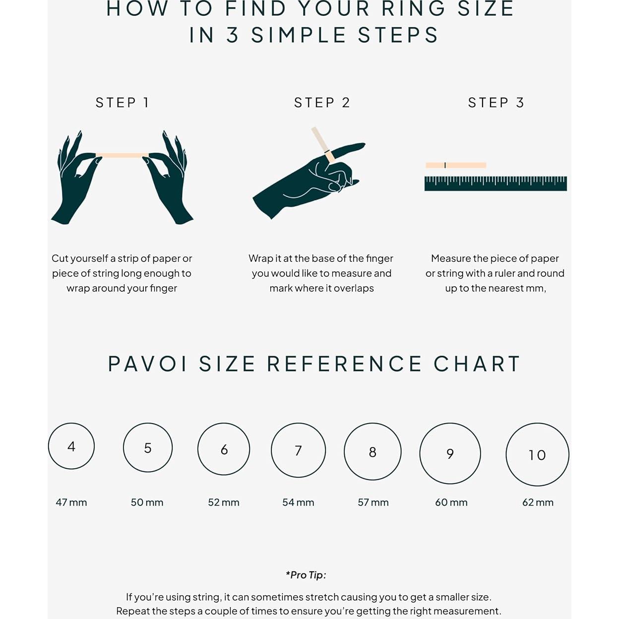 Anillo Ajustable de Ópalo Verde PAVOI Baño Oro 14K Mujeres