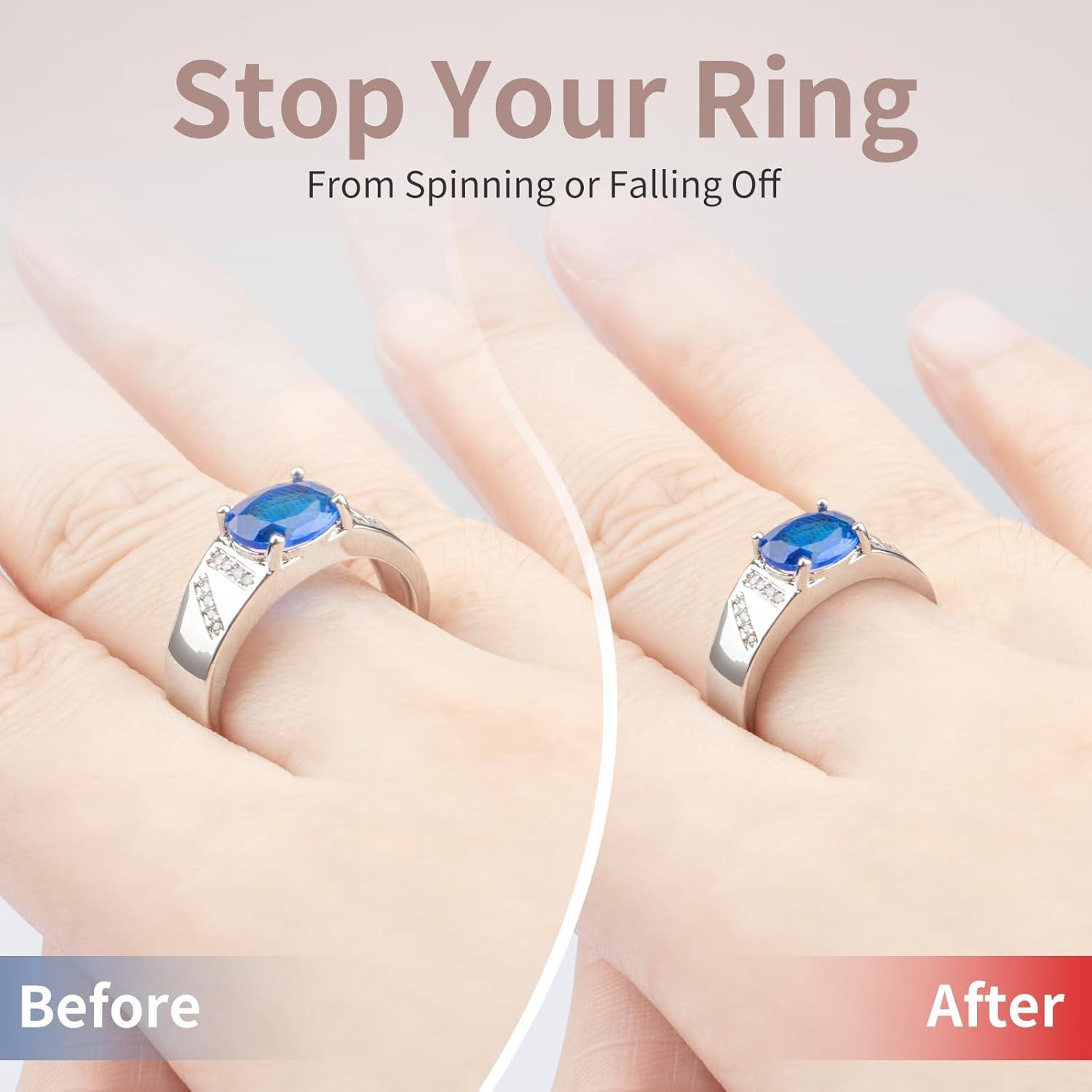 Ajustador de Tamaño de Anillo Ottemax - 12 Piezas, 4 Tamaños