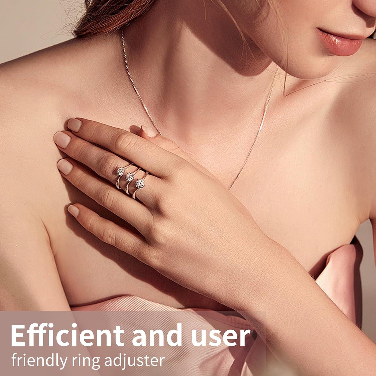 Ajustador de Tamaño de Anillo Ottemax - 12 Piezas, 4 Tamaños