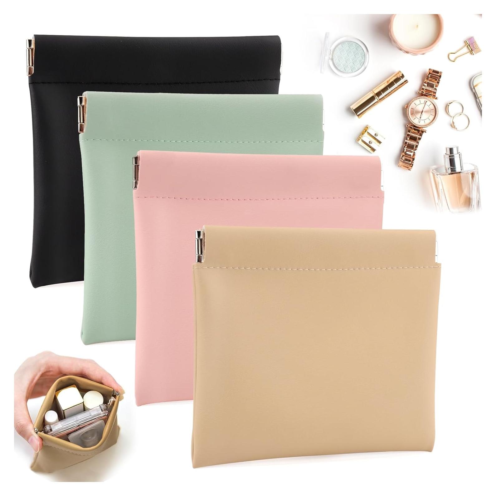 Estuche de Maquillaje BUSOHA 4 PCS Portátil para Mujeres