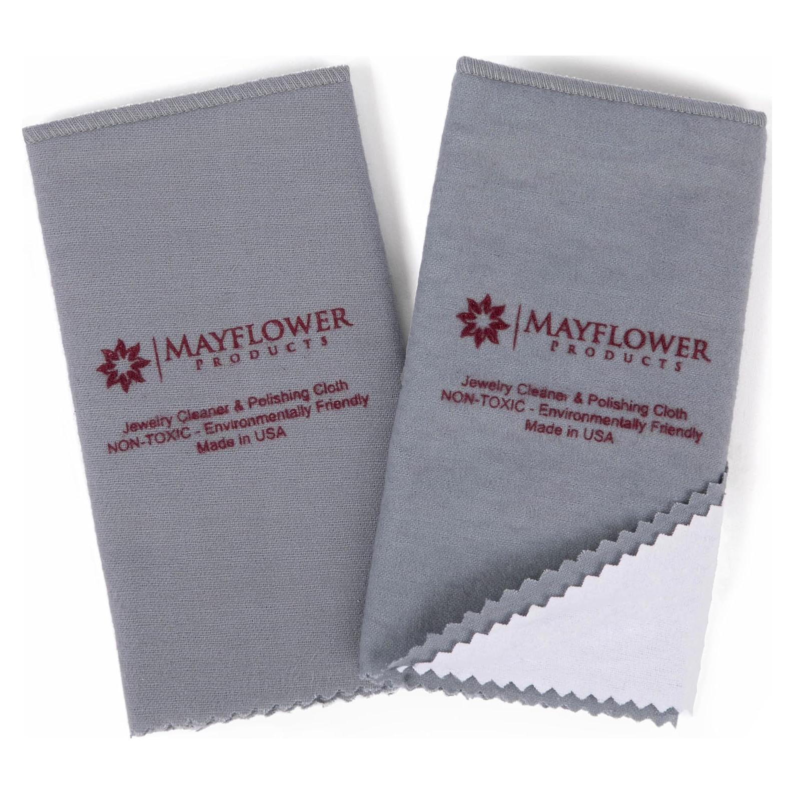 Juego de 2 Paños de Pulido Mayflower 100% Algodón 28x36 cm