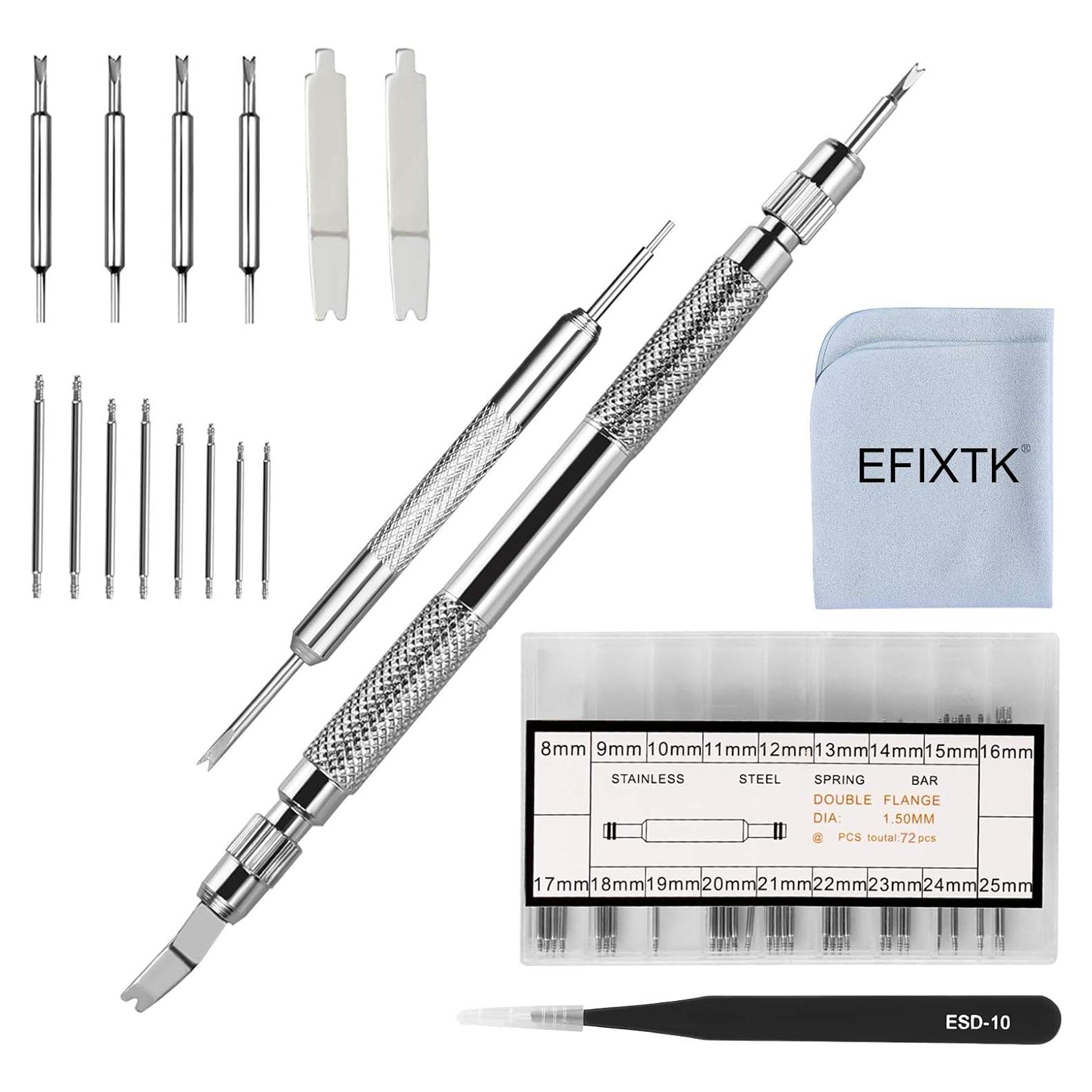 Juego de Herramientas para Correas de Reloj EFIXTK 80 en 1