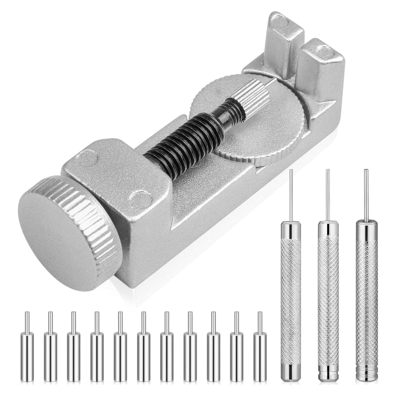 Kit de Herramienta Cridoz para Ajustar Relojes con 12 Pasadores