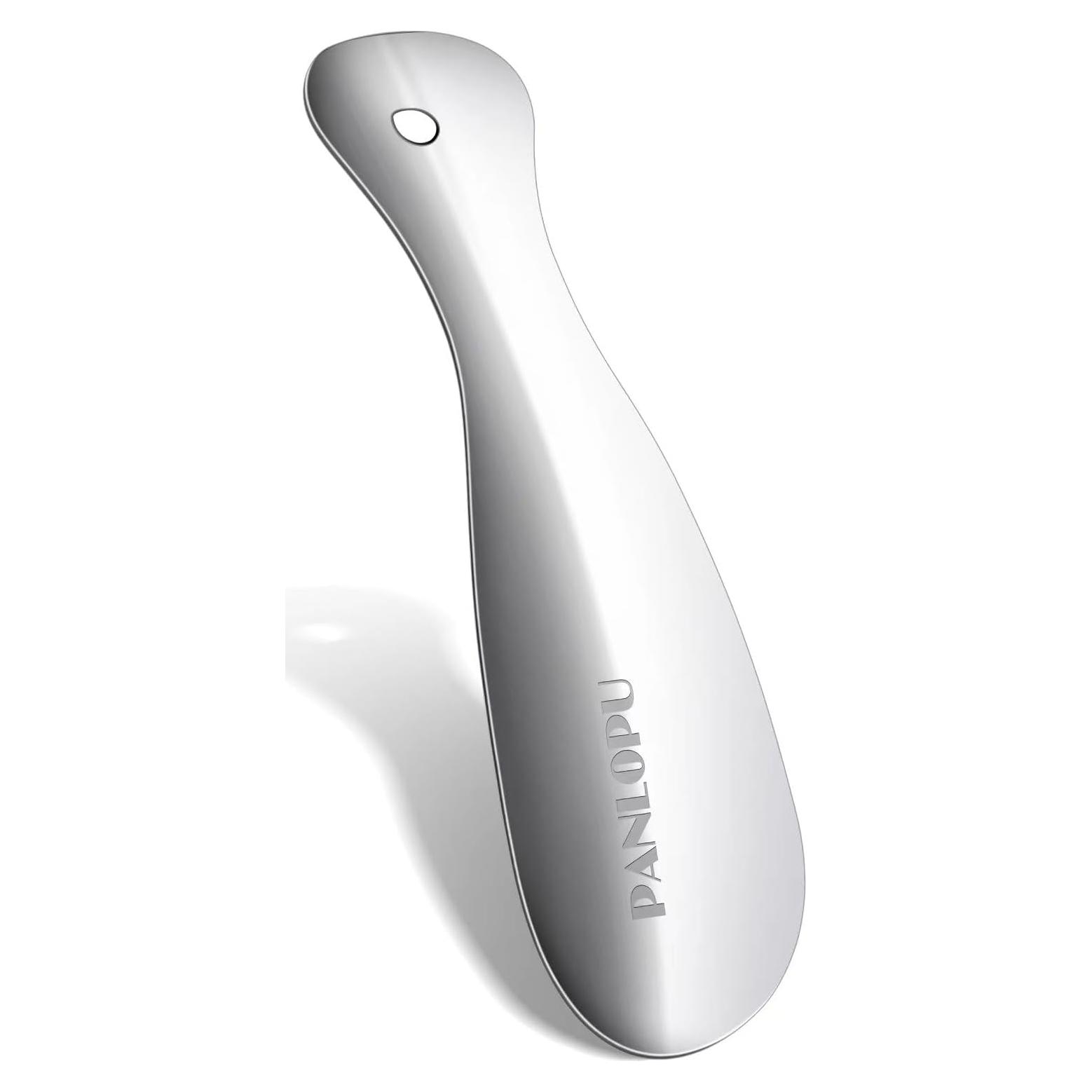 Cuerno de Zapato de Metal PANLOPU 19 cm Ergonomico Plateado