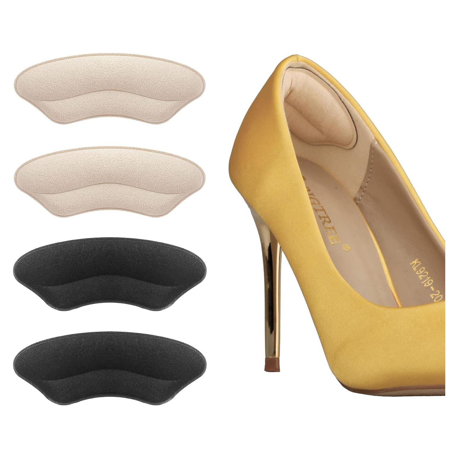 Protectores de Talón BIGIICO - Almohadillas Autoadhesivas 4 Pares