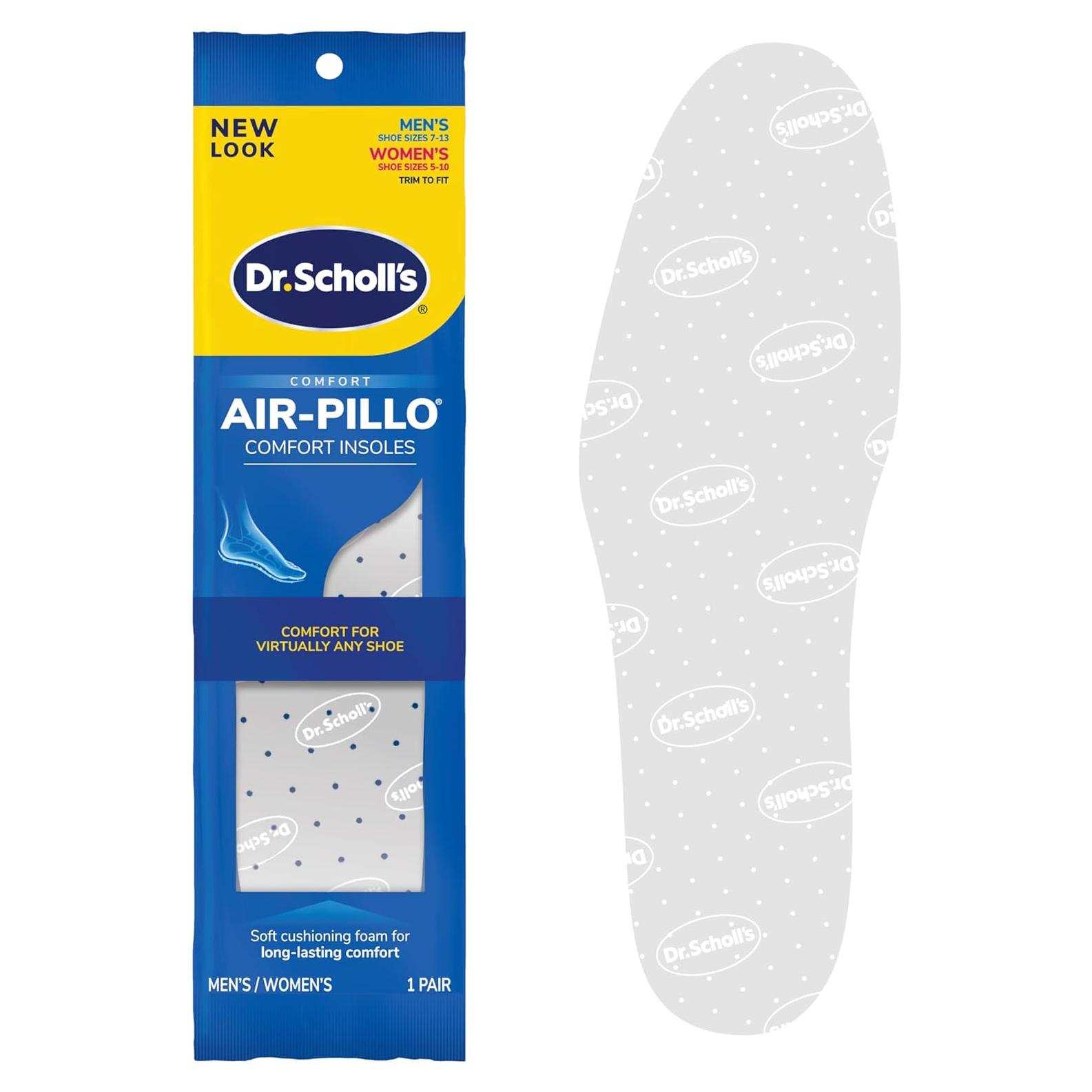 Plantillas Dr. Scholl's Air-Pillo - Amortiguación Ultra-Suave