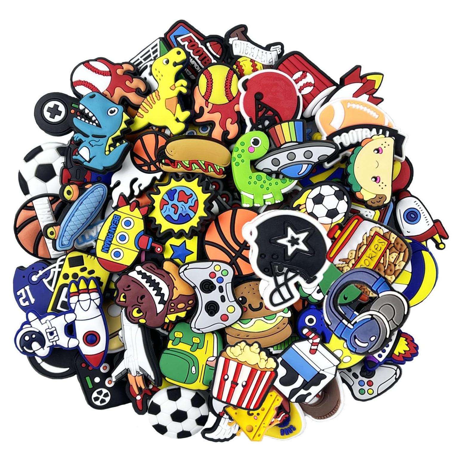 Encantos para Zapatos UNISKY 35 Pcs PVC Niños Accesorios