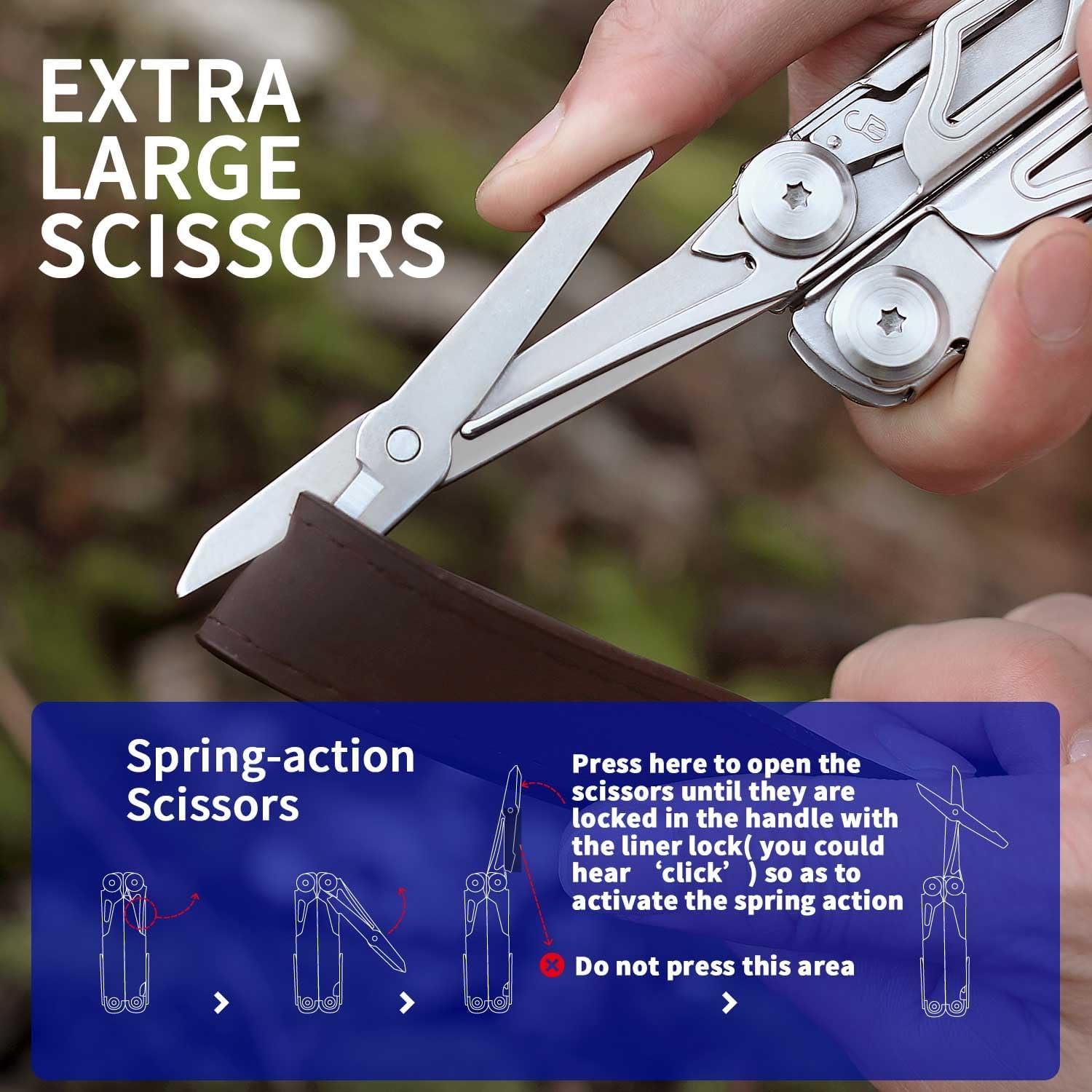 Multiherramienta ROCKTOL 29 en 1 con alicates y sierra