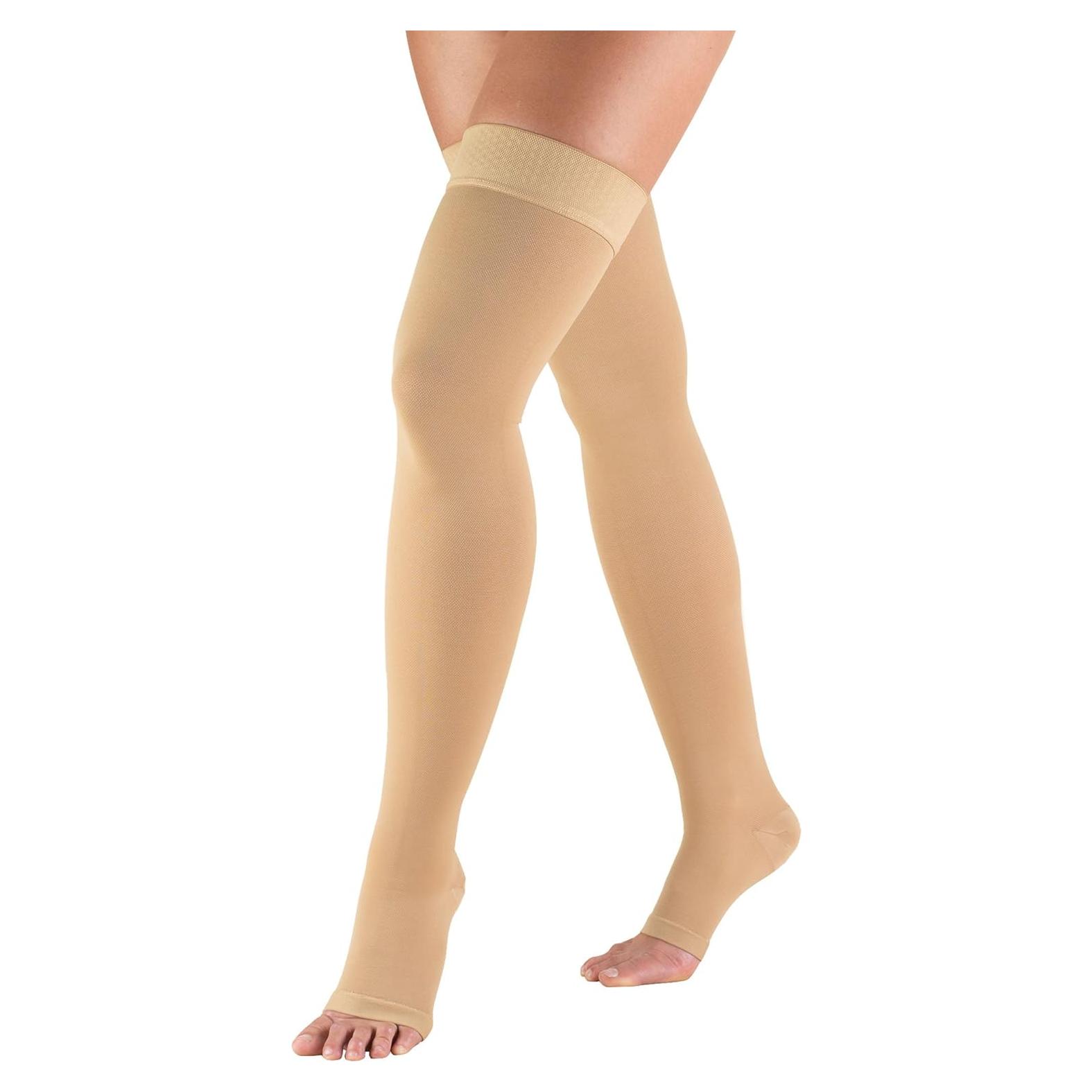 Medias de Compresión Truform 20-30 mmHg Unisex Beige Mediano